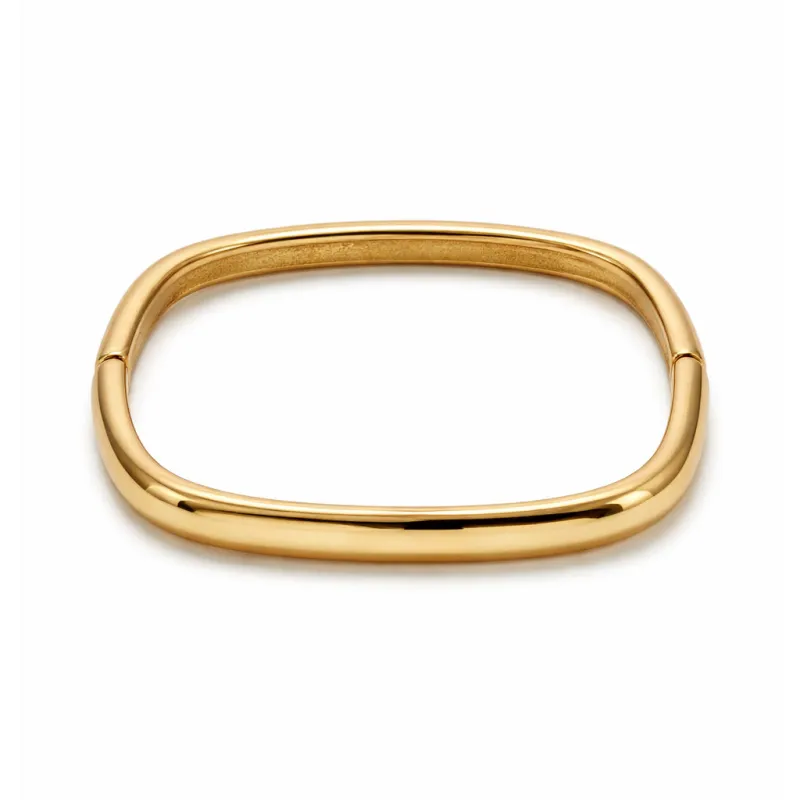 Gold Statement Bangle sold by Admiral Row