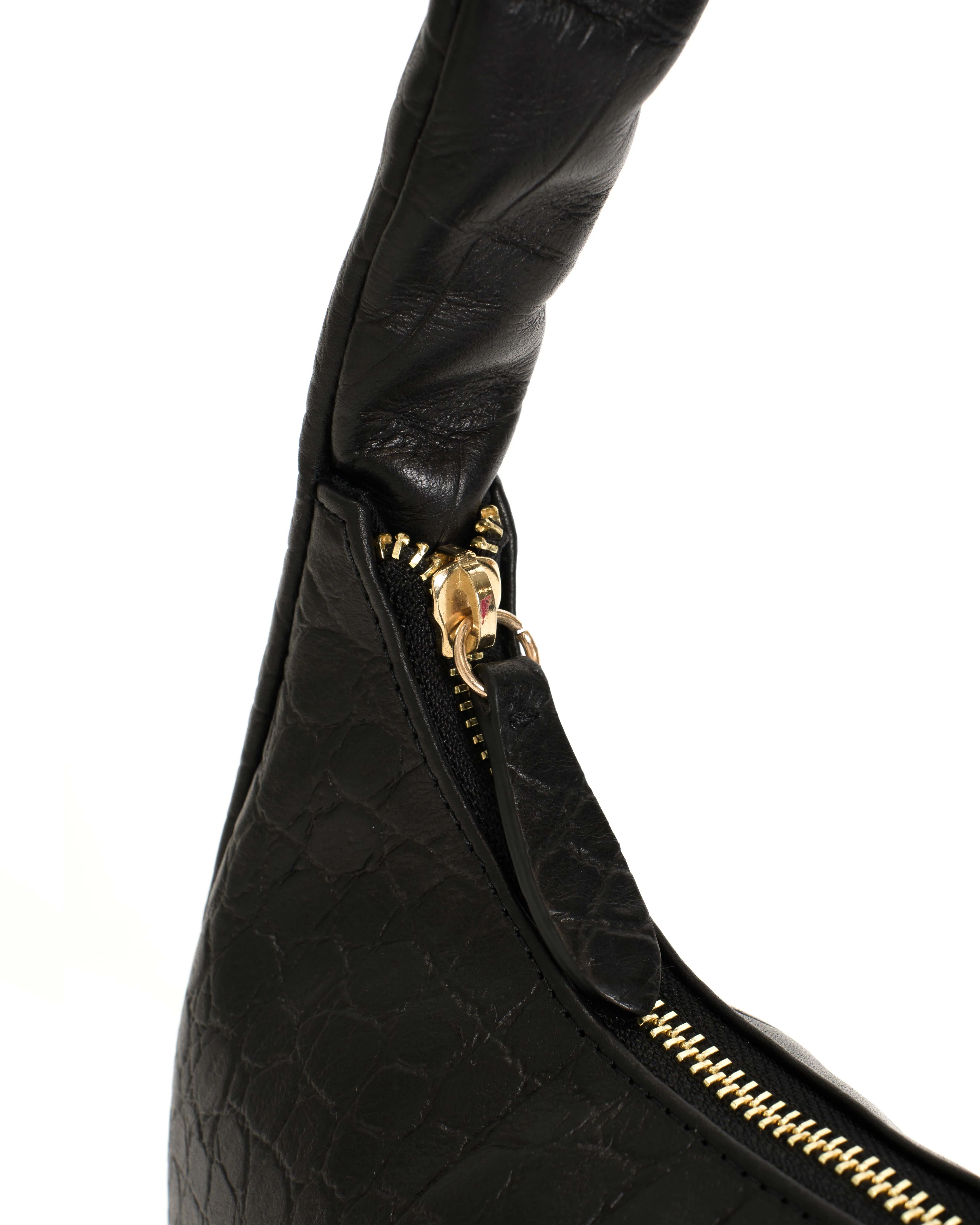 Shane petite pillow bag Alligator calf Black sold by Anonymous Copenhagen product image thumbnail 3