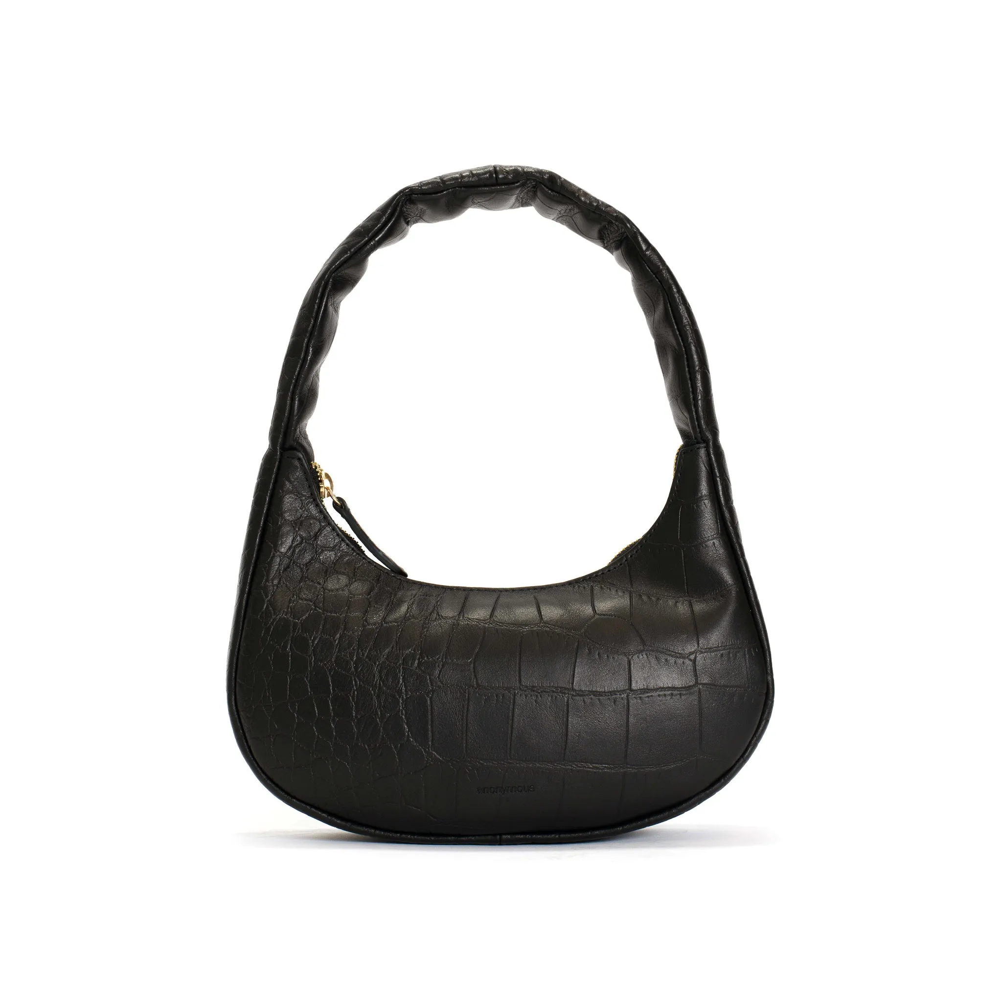 Shane petite pillow bag Alligator calf Black sold by Anonymous Copenhagen