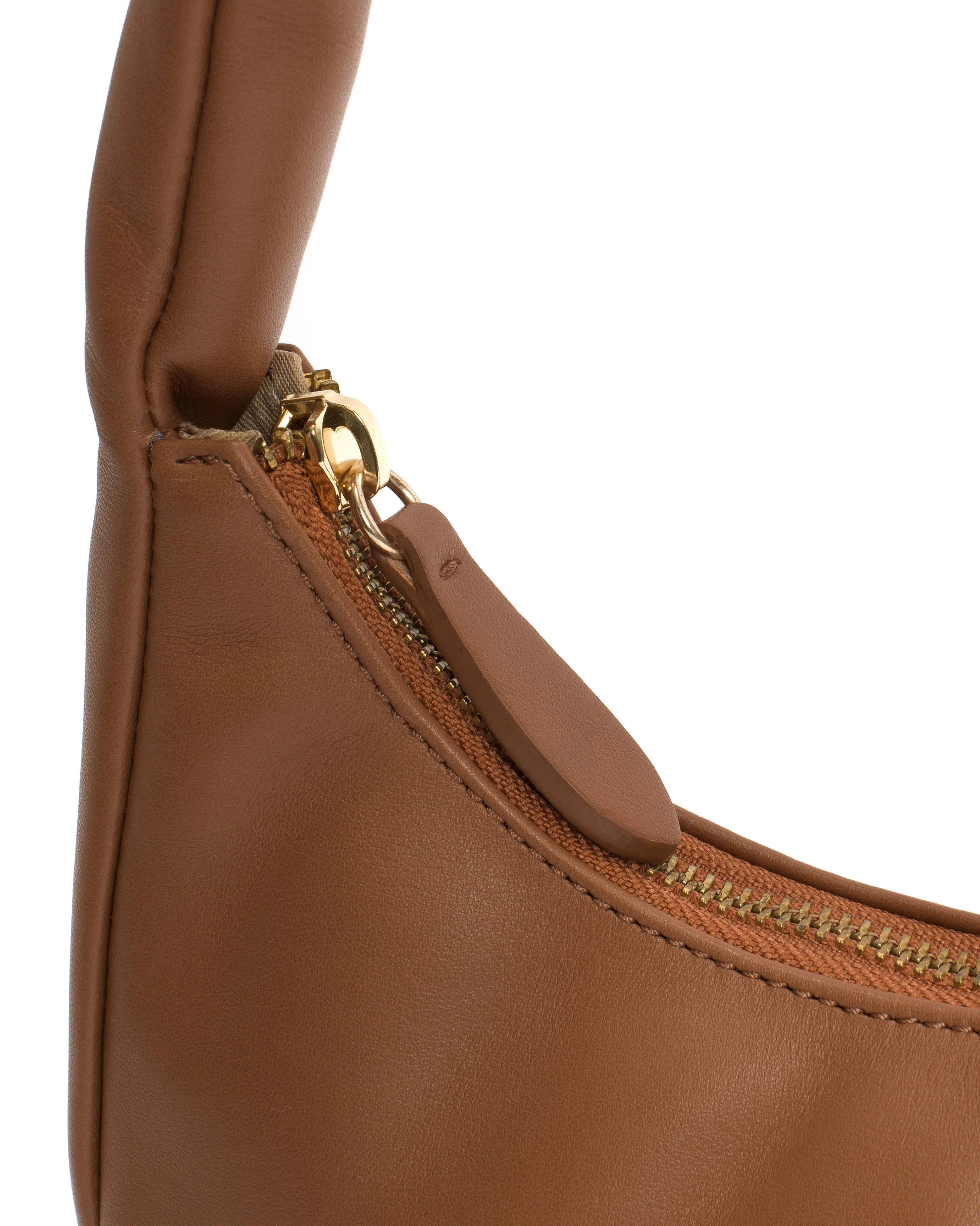 Shane petite pillow bag Soft calf Camel sold by Anonymous Copenhagen product image thumbnail 4