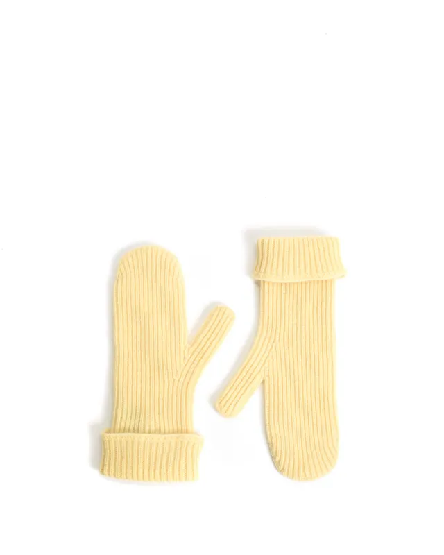 Vinni mitten 100% cashmere Pineapple ice sold by Anonymous Copenhagen