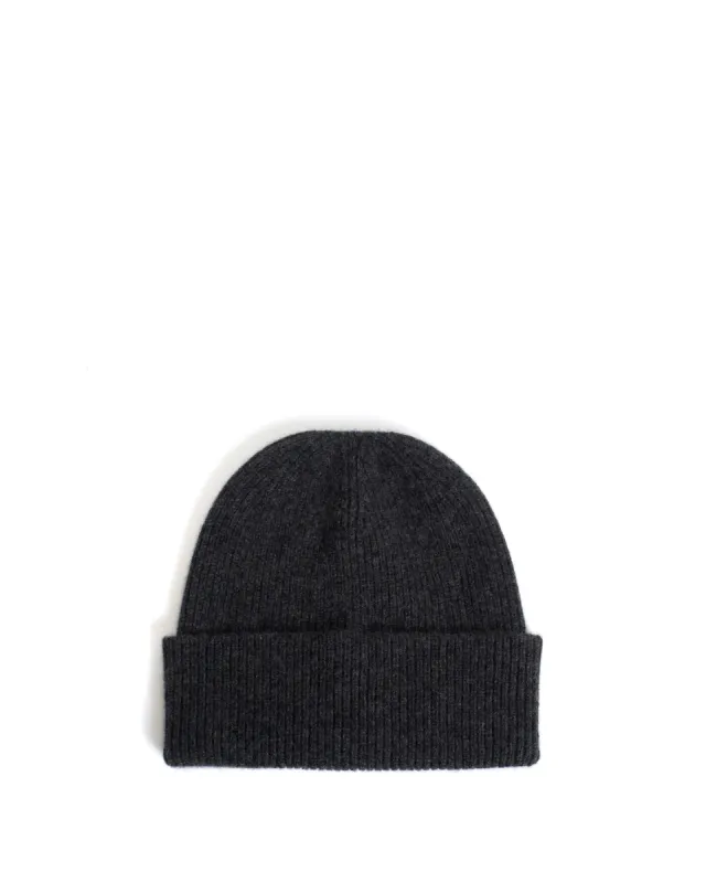 Vinni beanie 100% cashmere Dark grey sold by Anonymous Copenhagen