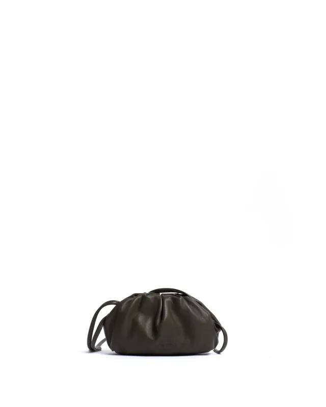 Enuice petite purse Silky lamb Moss green sold by Anonymous Copenhagen
