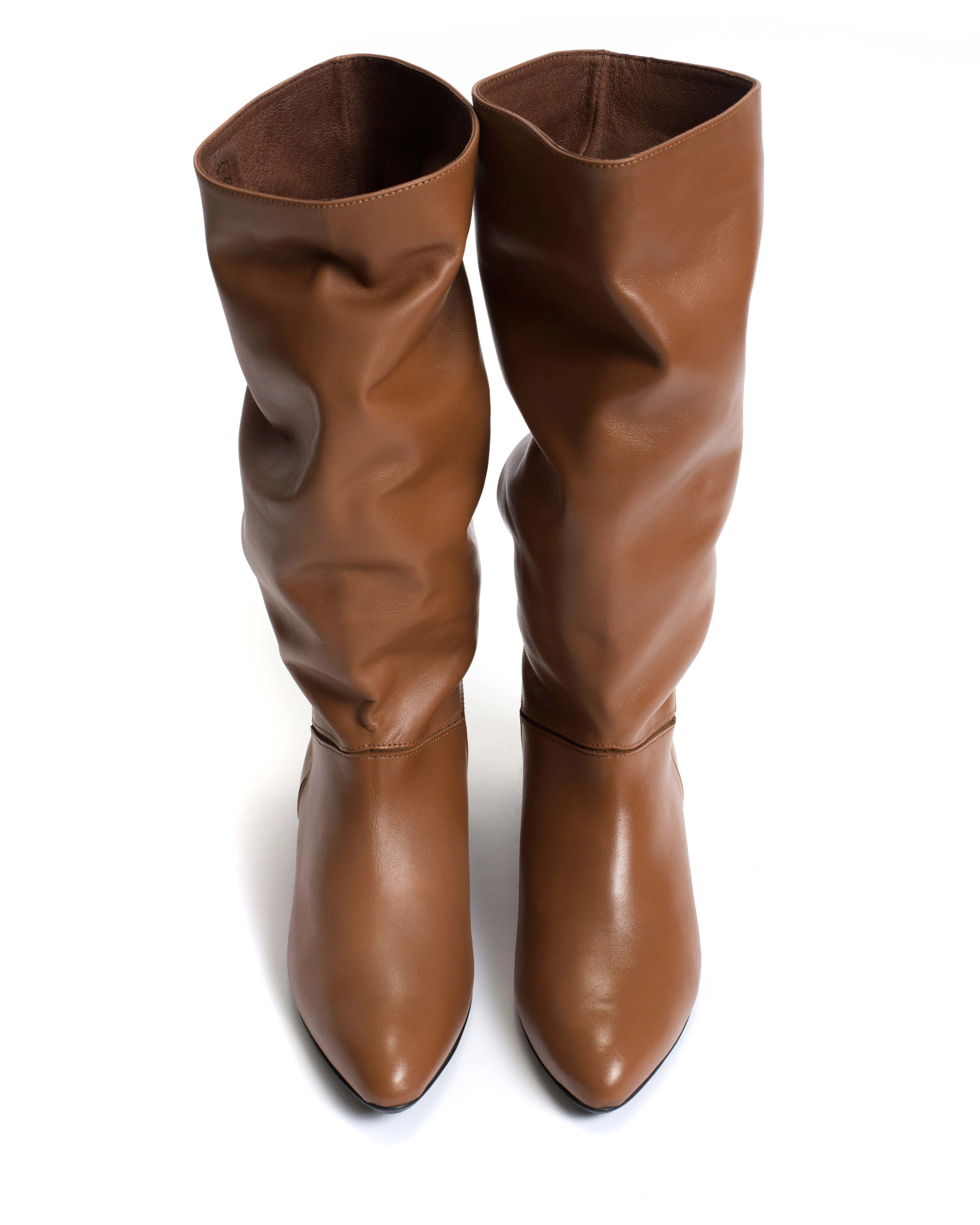 Jasmina 20 Soft calf & suede leather Camel & cinnamon sold by Anonymous Copenhagen product image thumbnail 3