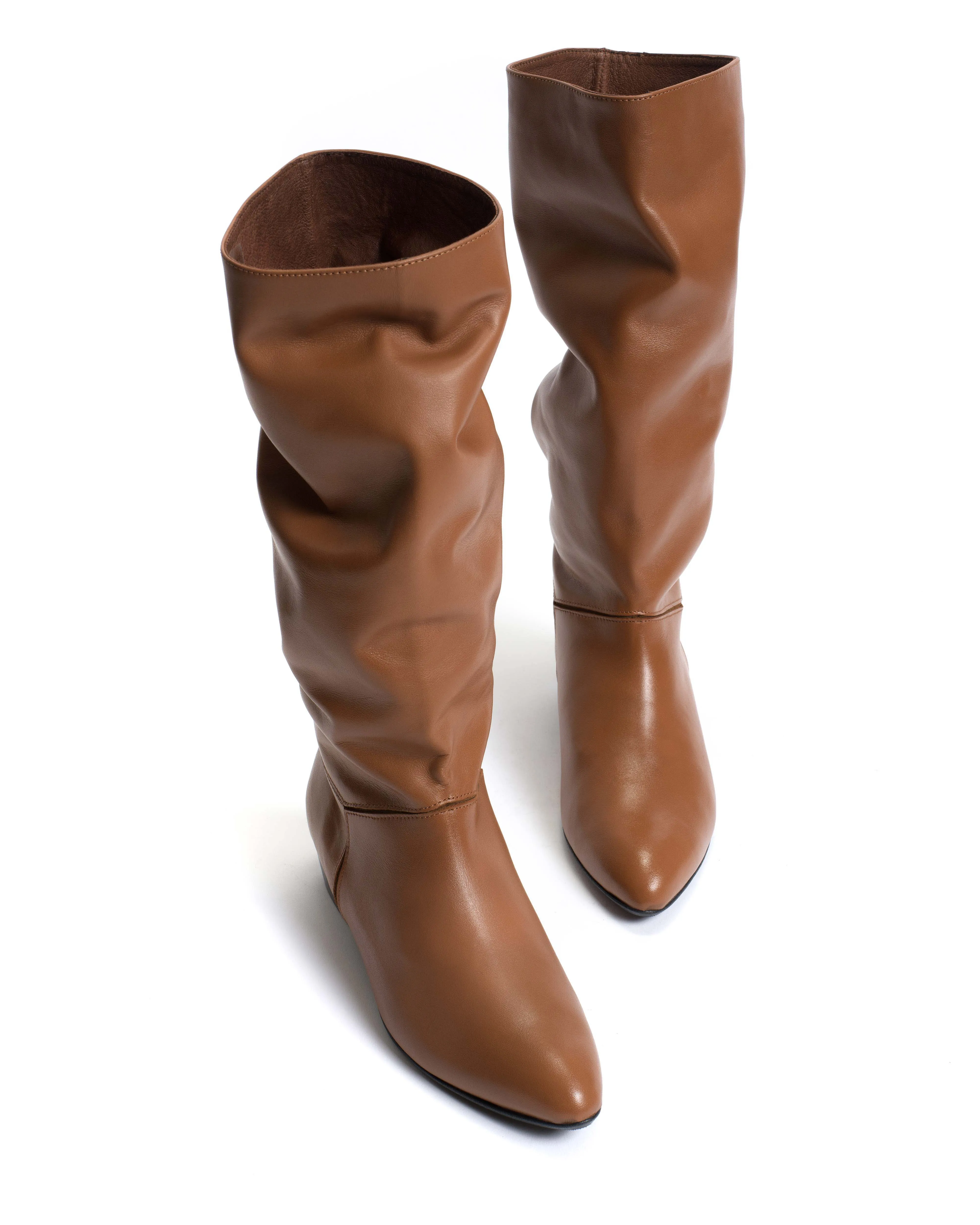 Jasmina 20 Soft calf & suede leather Camel & cinnamon sold by Anonymous Copenhagen product image thumbnail 5