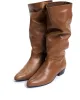 Jasmina 20 Soft calf & suede leather Camel & cinnamon sold by Anonymous Copenhagen