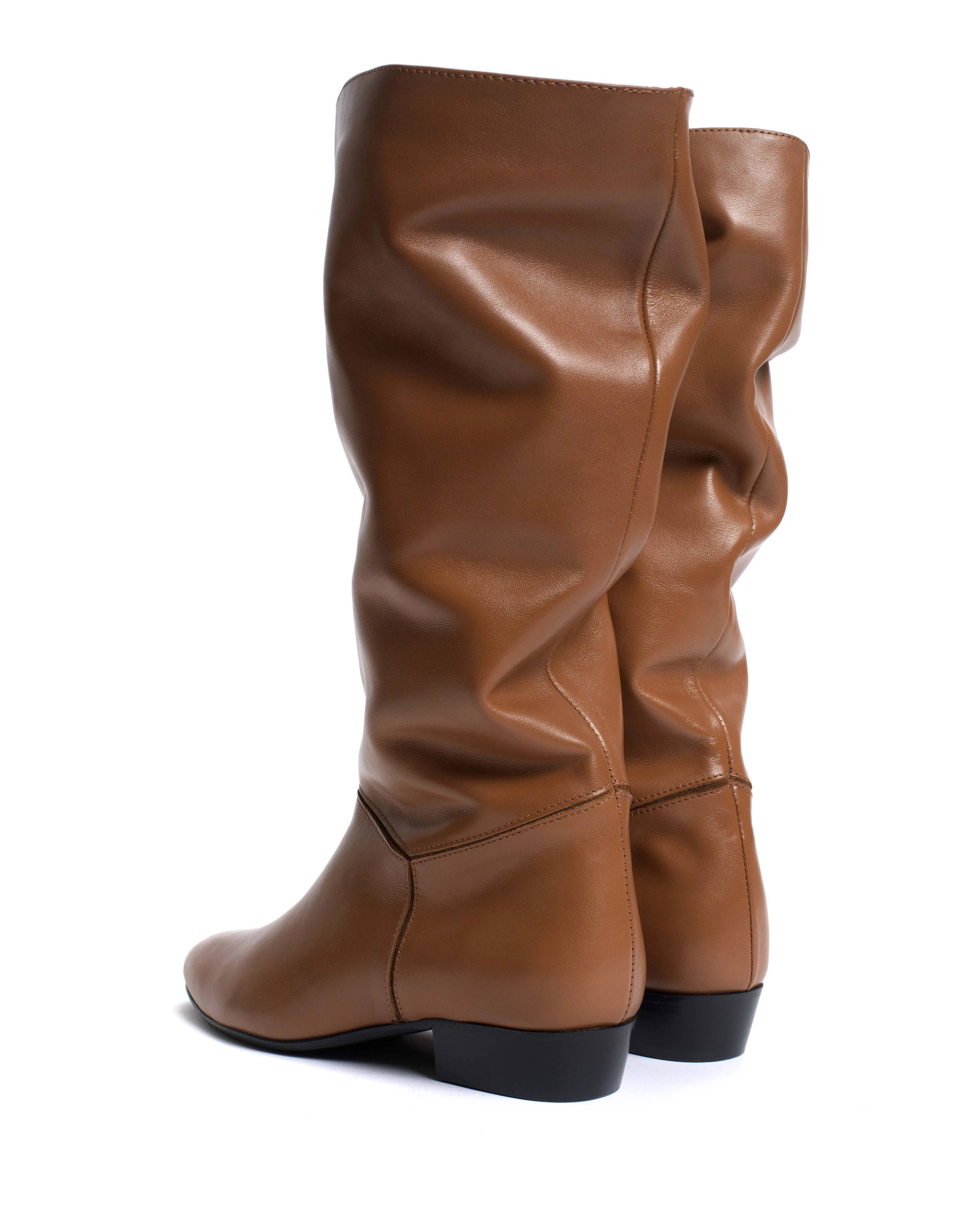 Jasmina 20 Soft calf & suede leather Camel & cinnamon sold by Anonymous Copenhagen product image thumbnail 4