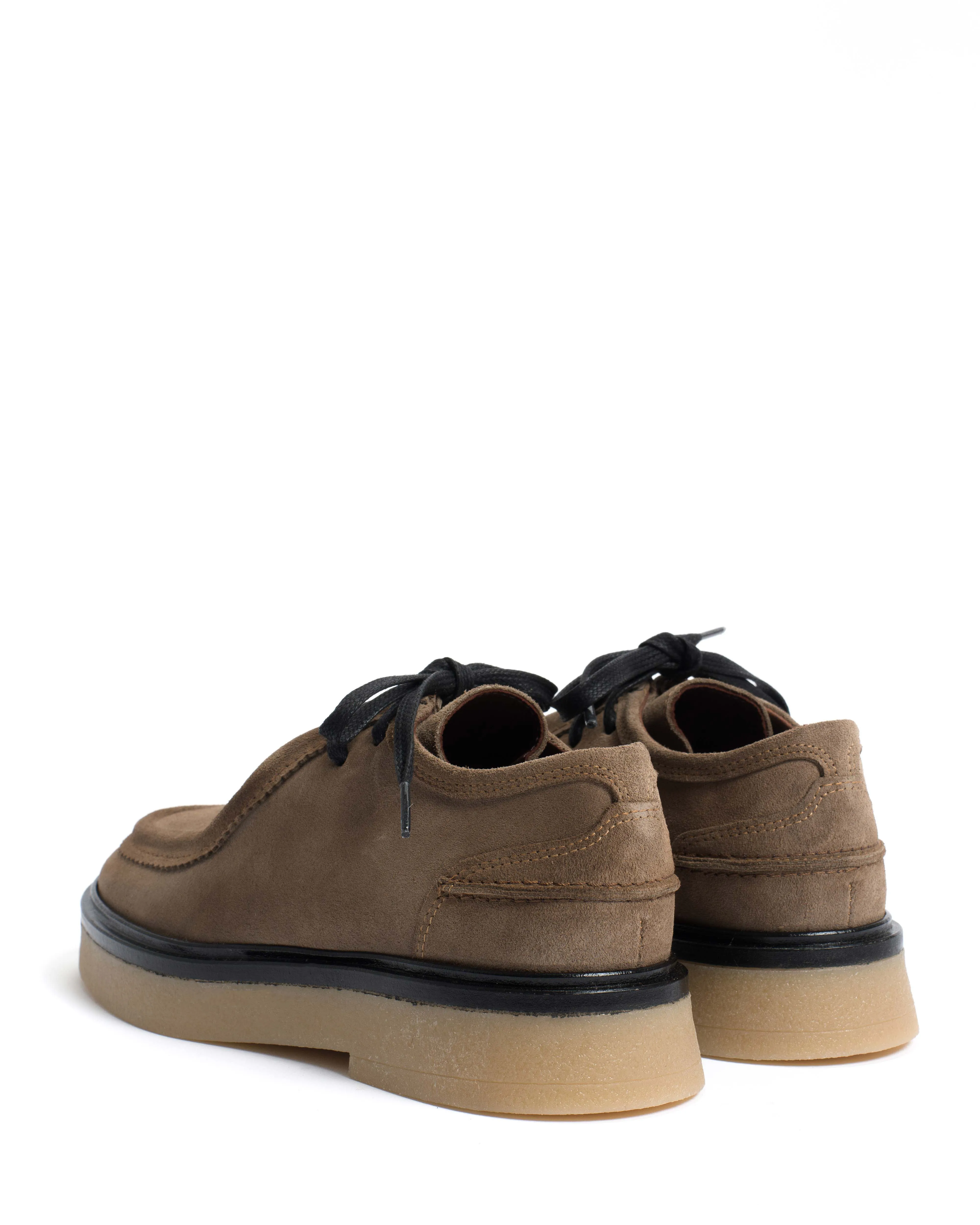 Chez flat platform Calf suede & Sole Mushroom & natural sold by Anonymous Copenhagen product image thumbnail 4