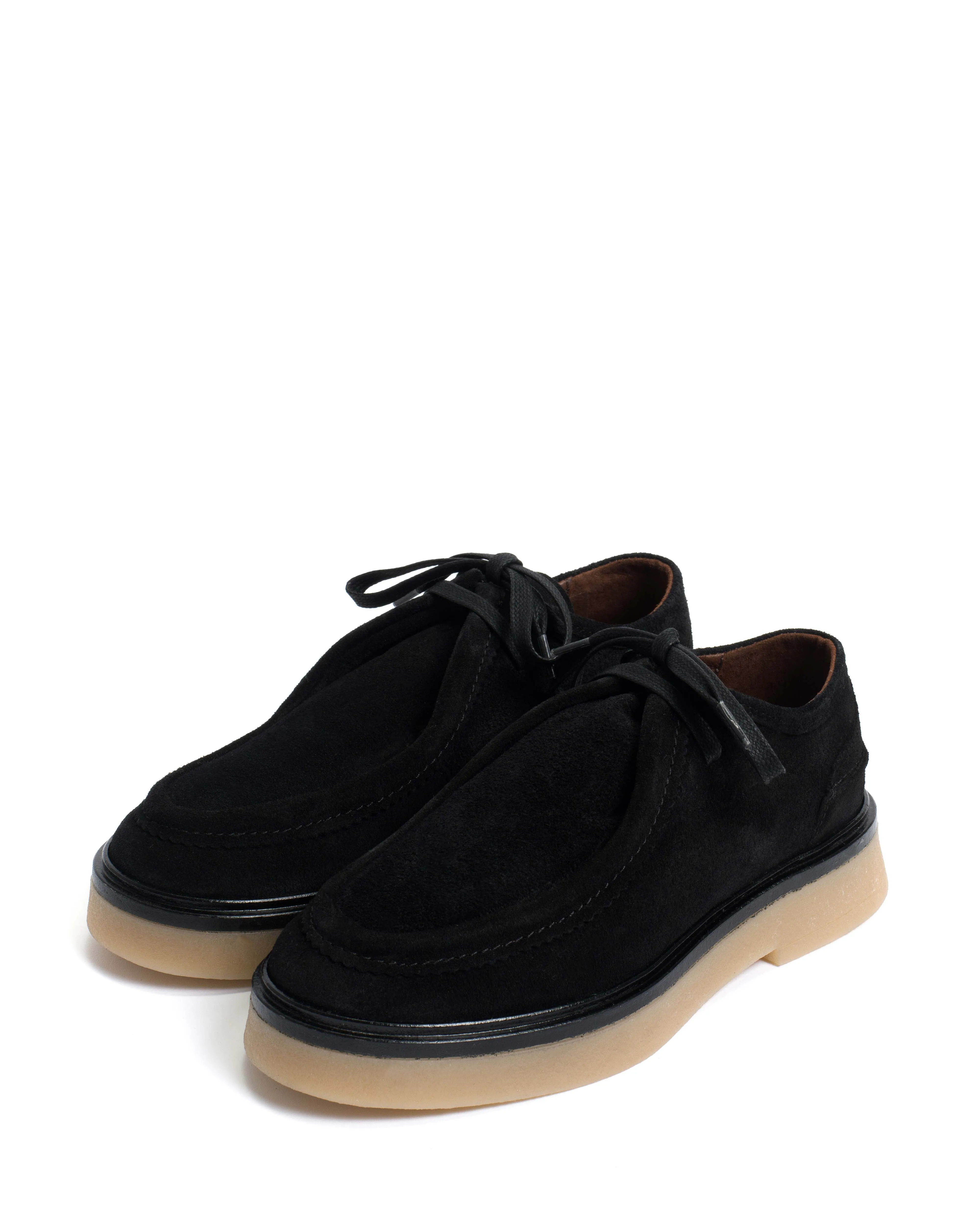 Chez flat platform Calf suede & Sole Black & natural sold by Anonymous Copenhagen product image thumbnail 2