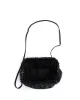 Hally grand cloud bag Stud-embellished shiny lamb Black silver sold by Anonymous Copenhagen