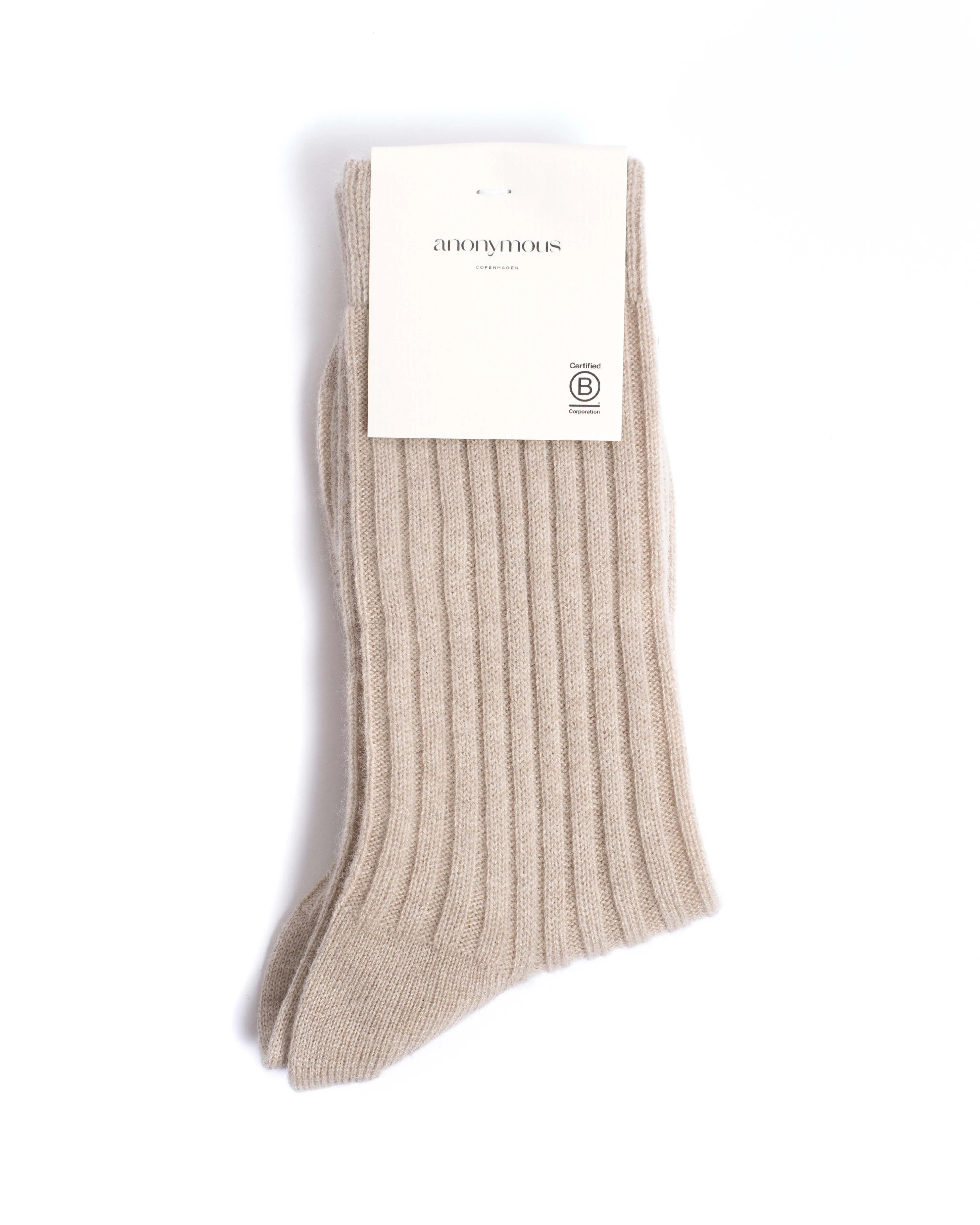 Magdai cashmere socks 100% cashmere (socks) Powder sold by Anonymous Copenhagen product image thumbnail 3