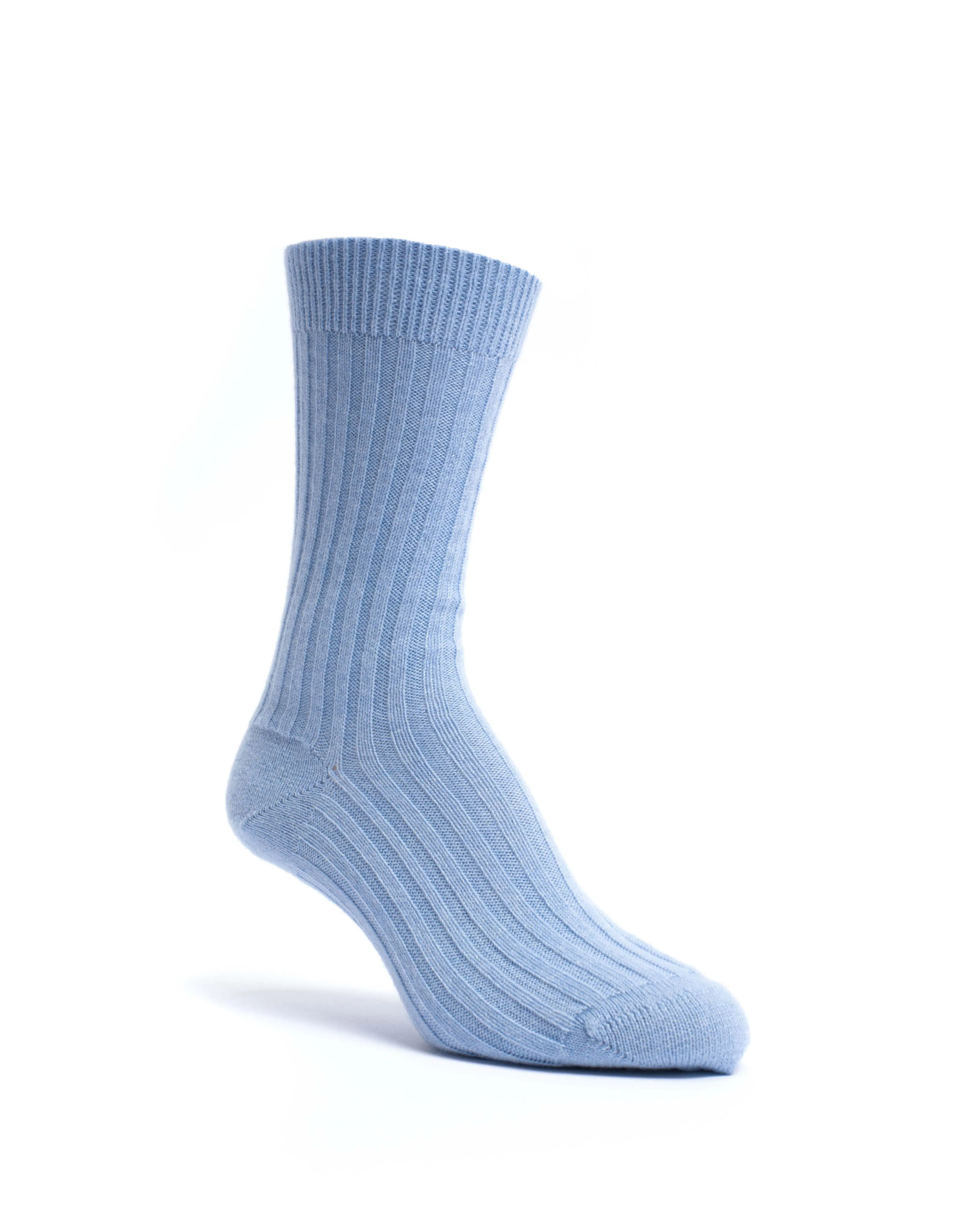 Magdai cashmere socks 100% cashmere (socks) Sky blue sold by Anonymous Copenhagen product image thumbnail 2