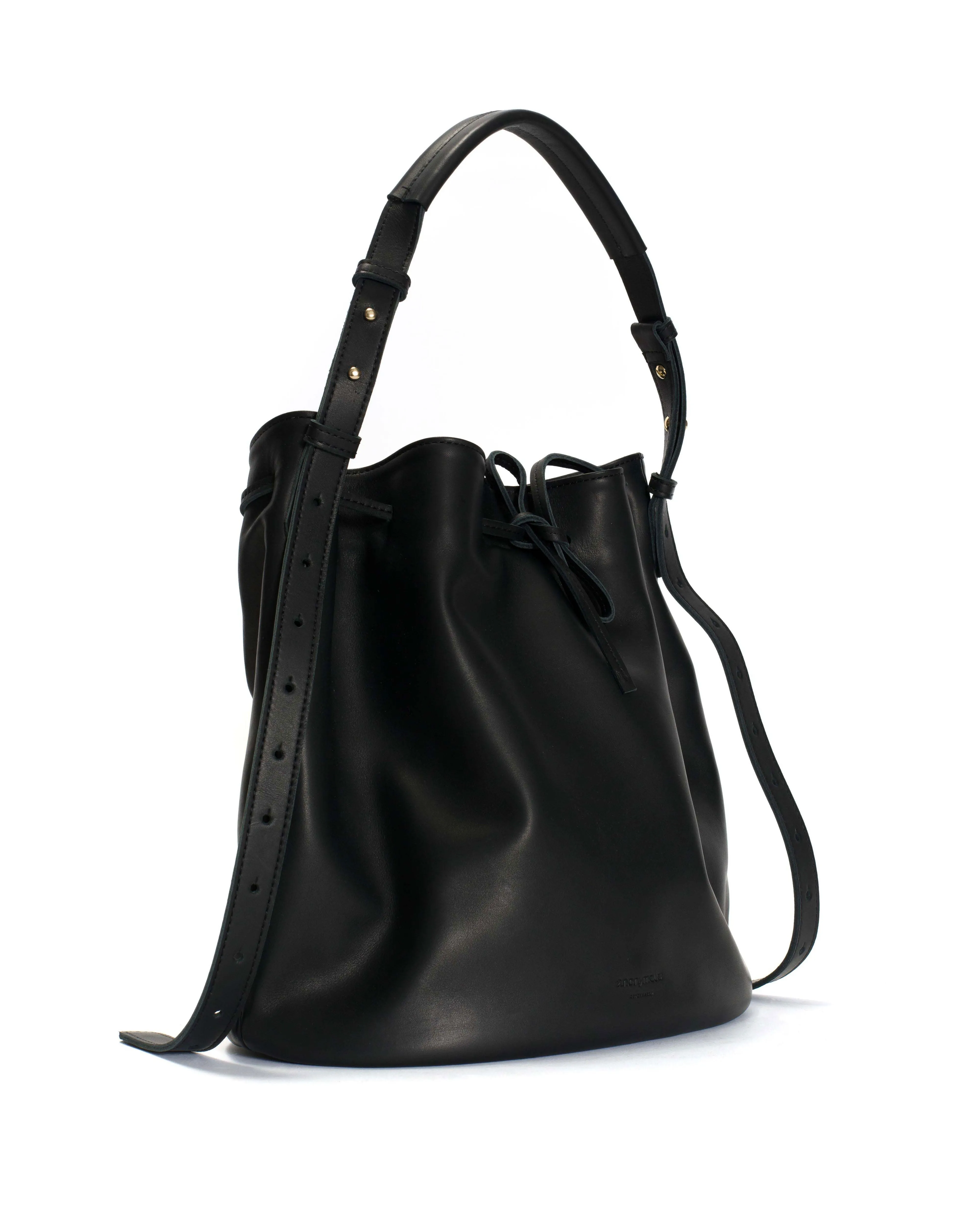 Kacey grand bucket bag Soft calf Black sold by Anonymous Copenhagen product image thumbnail 2