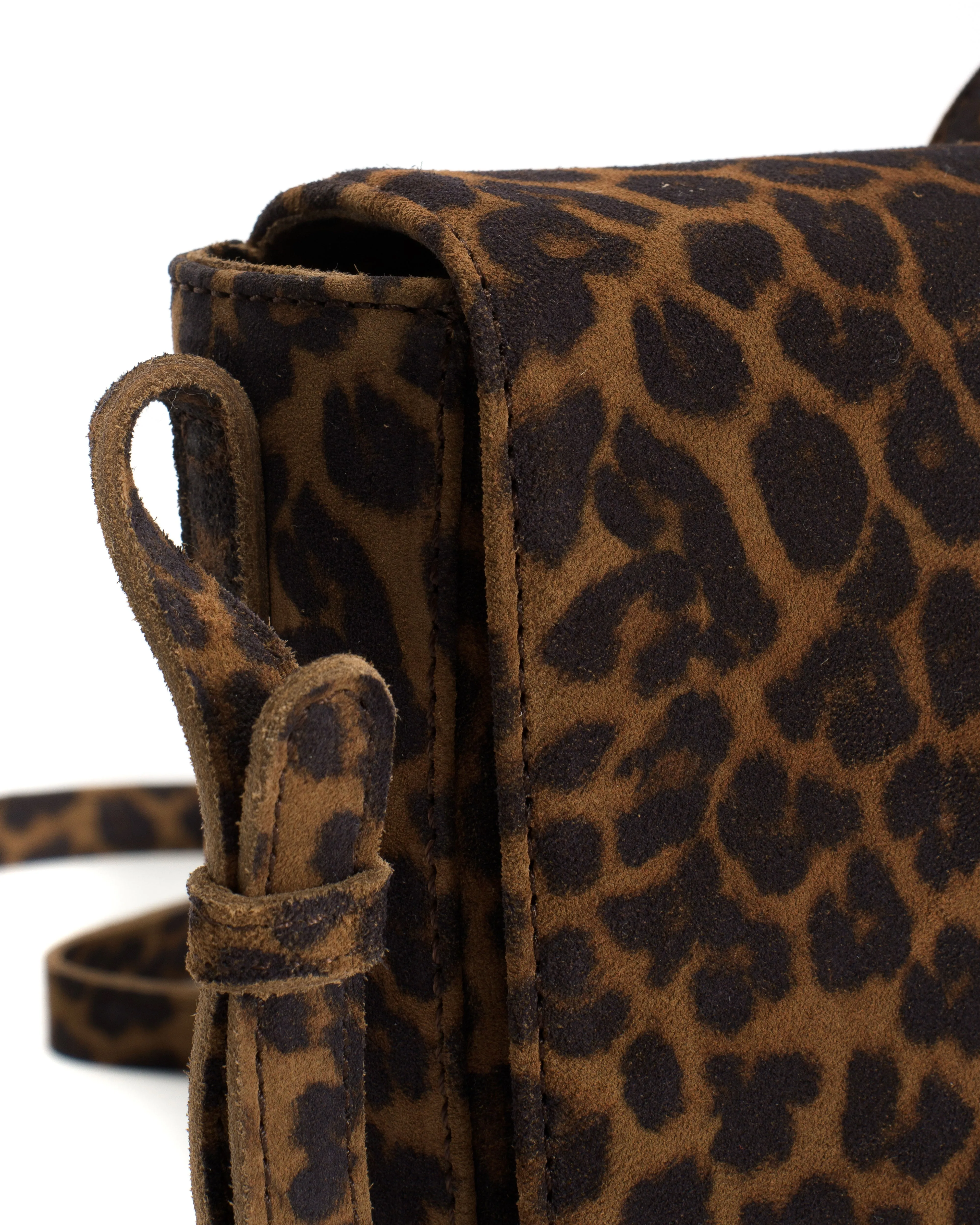 Sicha crossover bag Calf suede print Leopard sold by Anonymous Copenhagen product image thumbnail 4