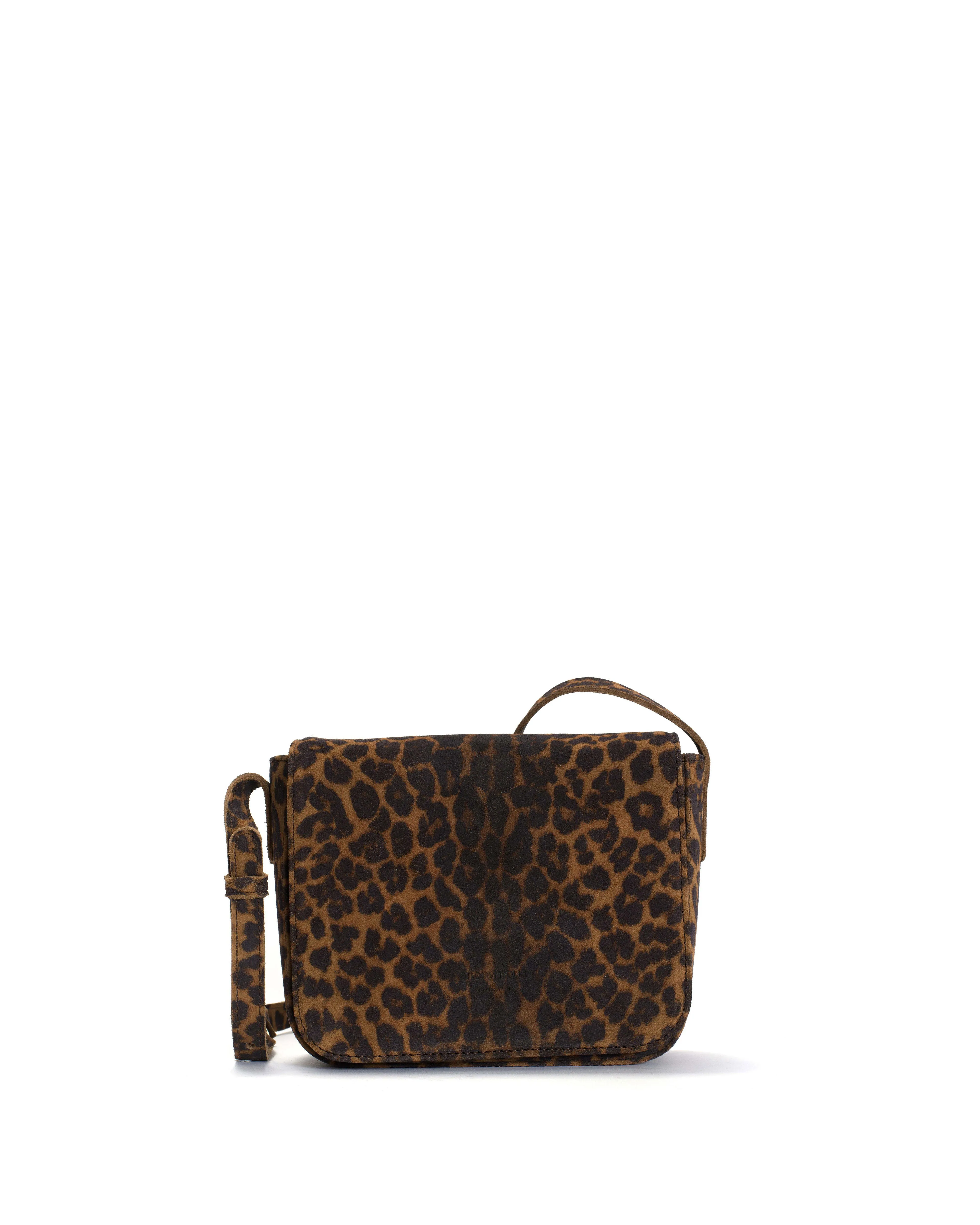 Sicha crossover bag Calf suede print Leopard sold by Anonymous Copenhagen