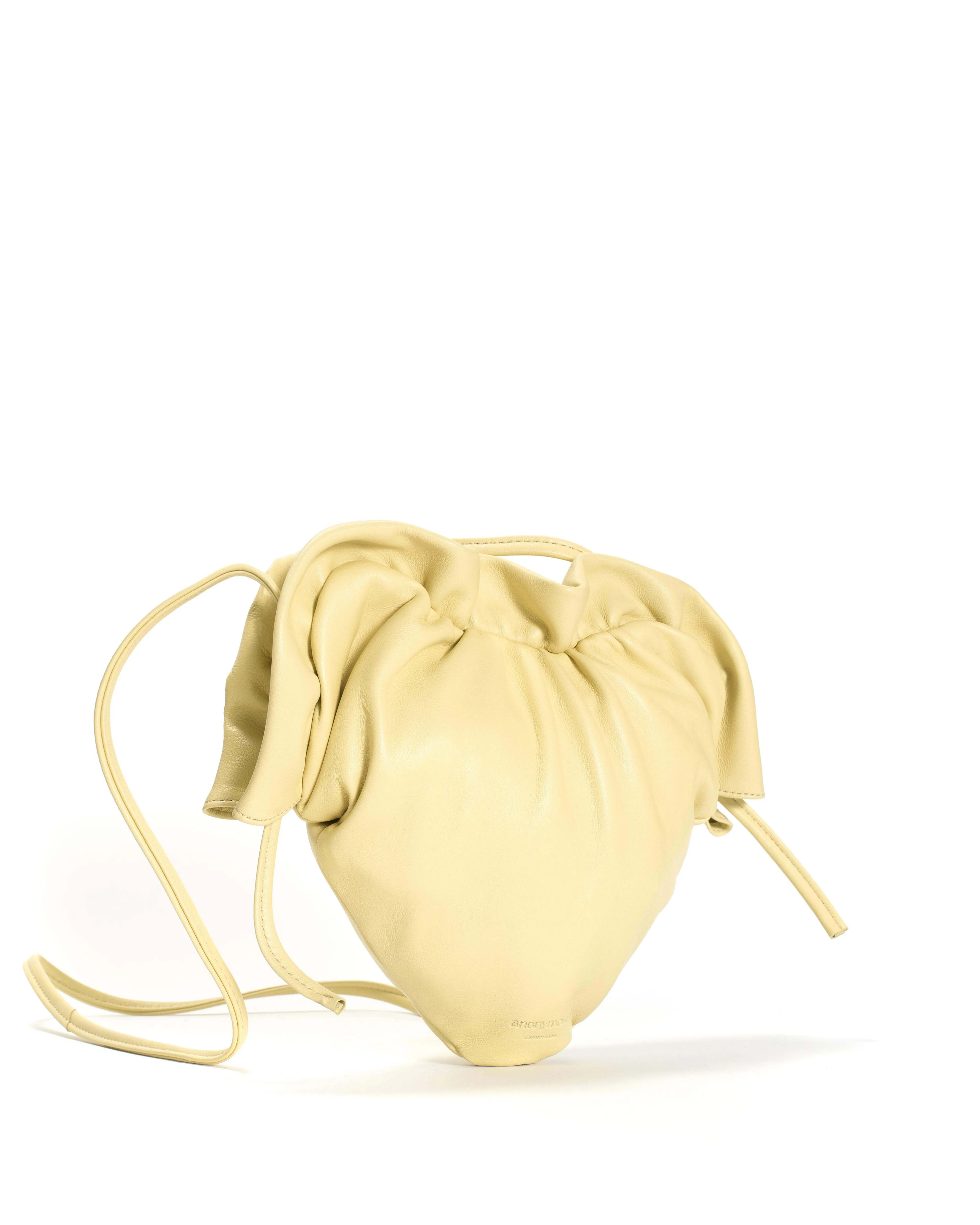 Zally heart bag Silky lamb Pineapple ice sold by Anonymous Copenhagen product image thumbnail 2