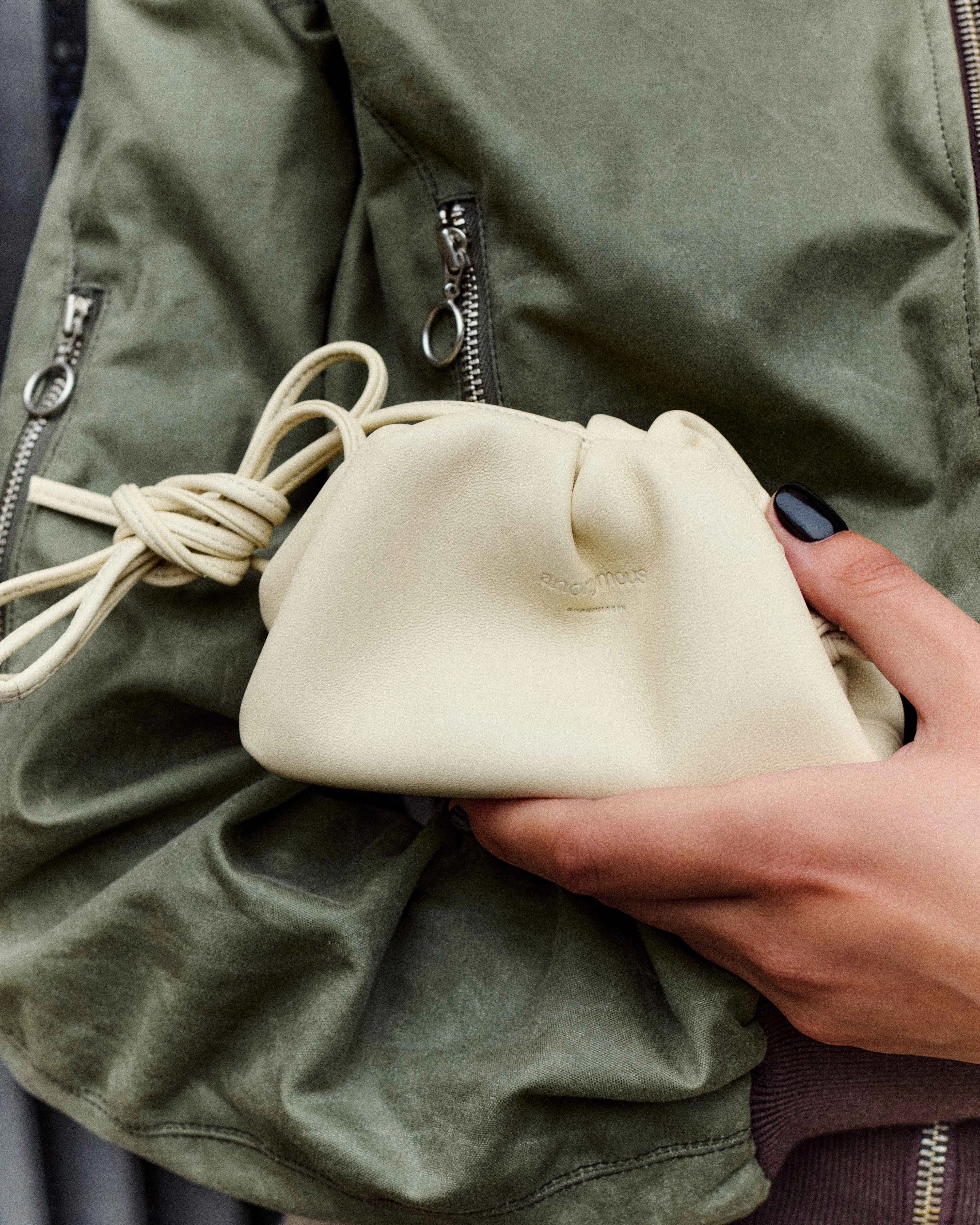 Enuice petite purse Silky lamb White sand sold by Anonymous Copenhagen product image thumbnail 5