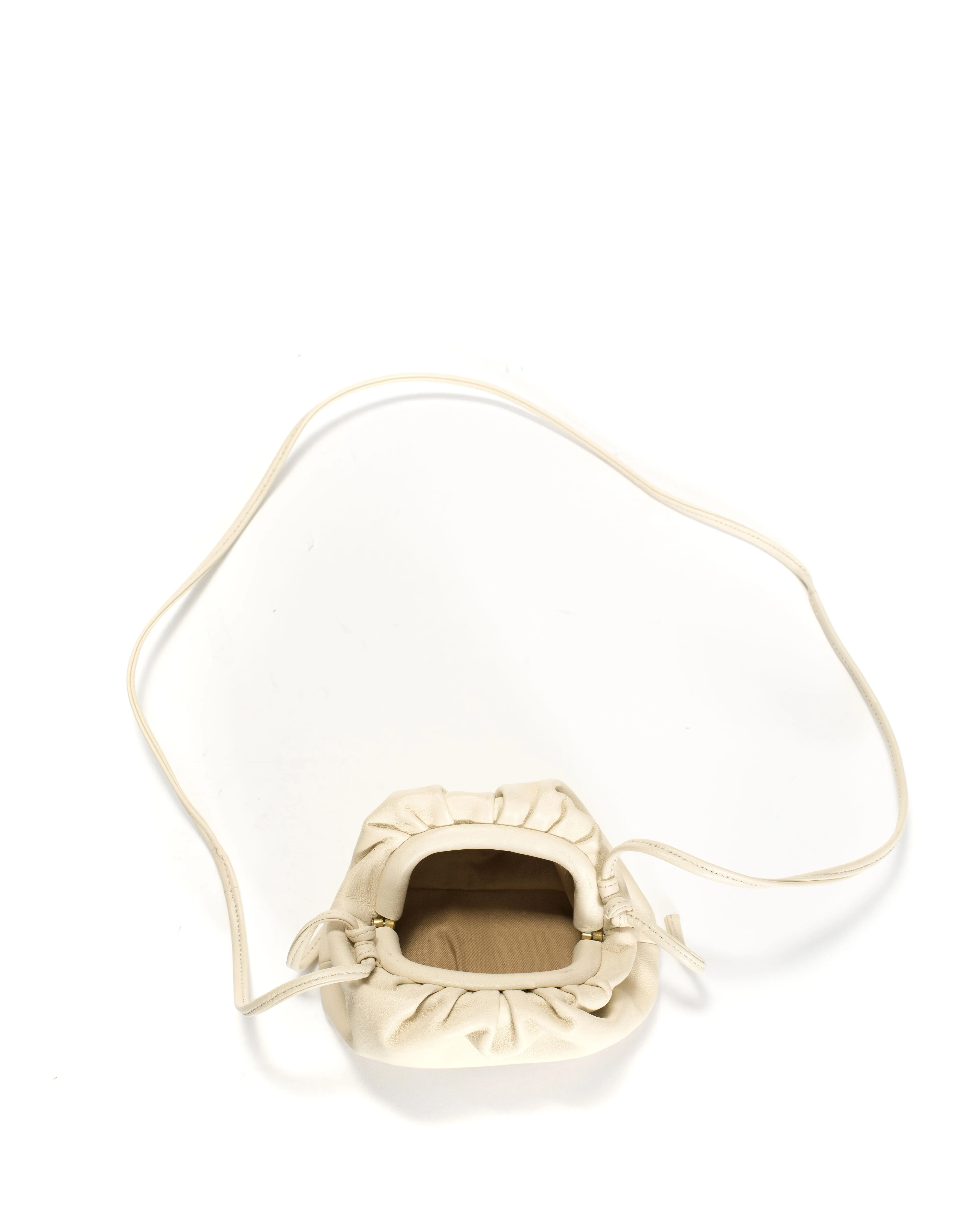 Enuice petite purse Silky lamb White sand sold by Anonymous Copenhagen product image thumbnail 3