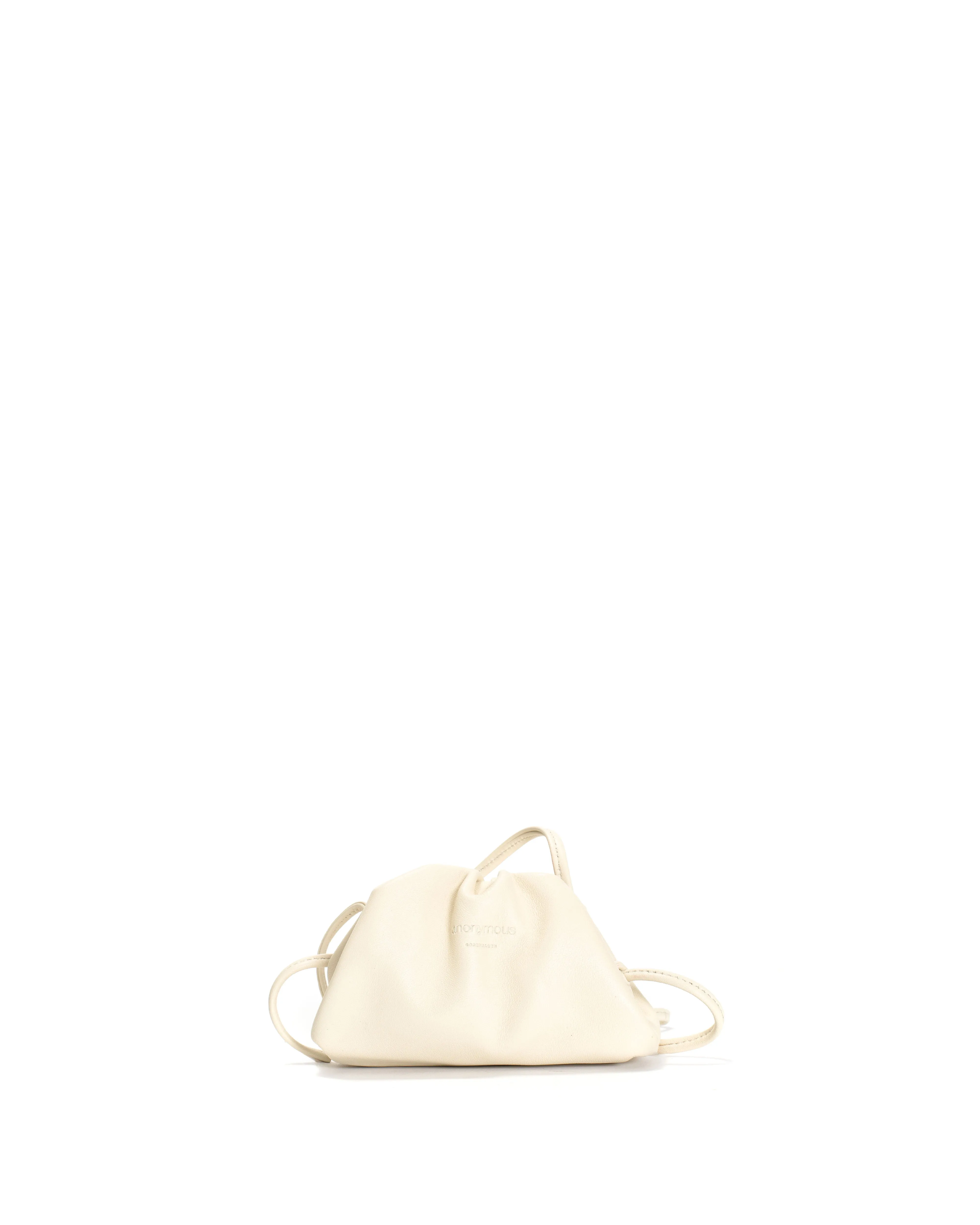 Enuice petite purse Silky lamb White sand sold by Anonymous Copenhagen