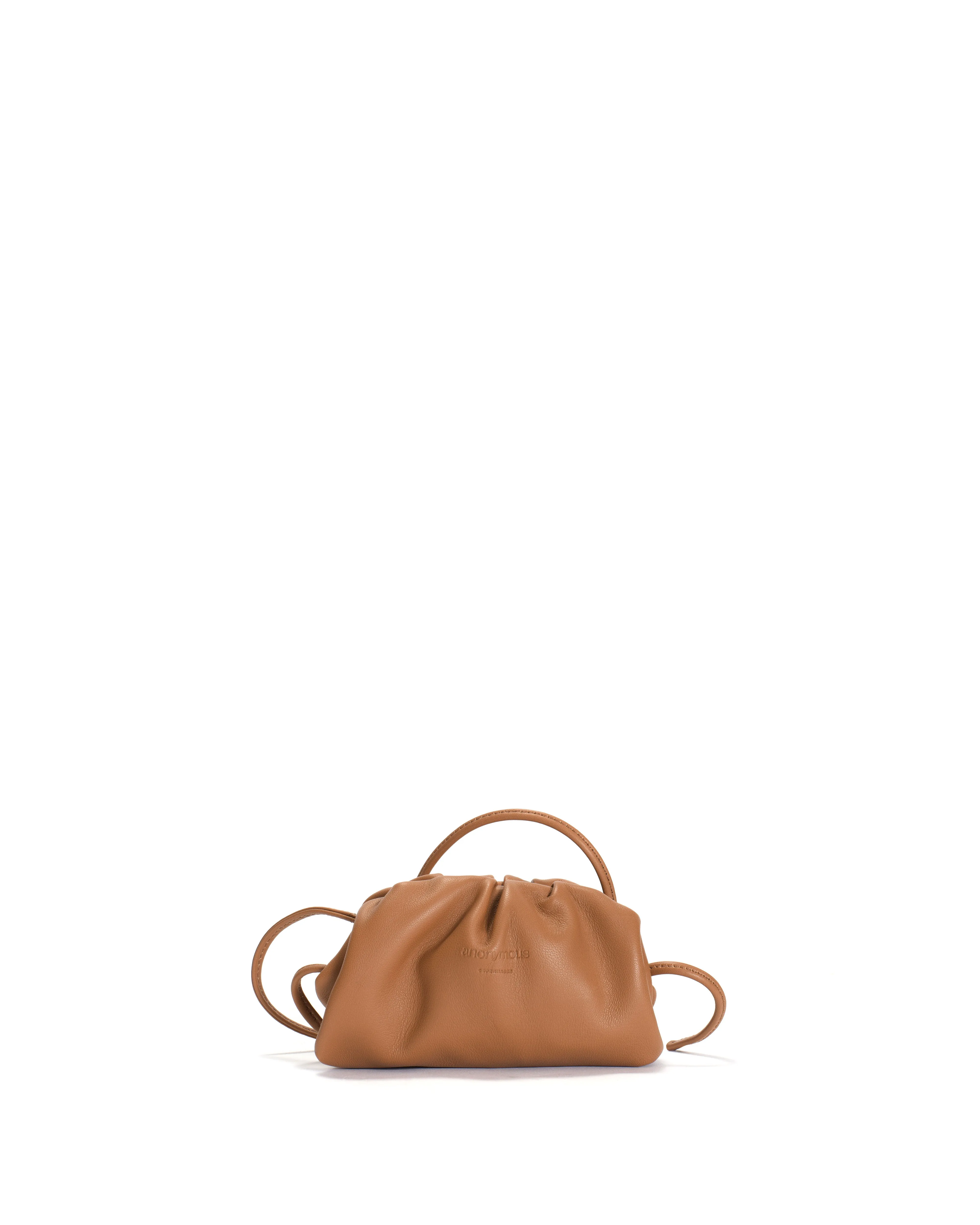 Enuice petite purse Silky lamb Caramel sold by Anonymous Copenhagen