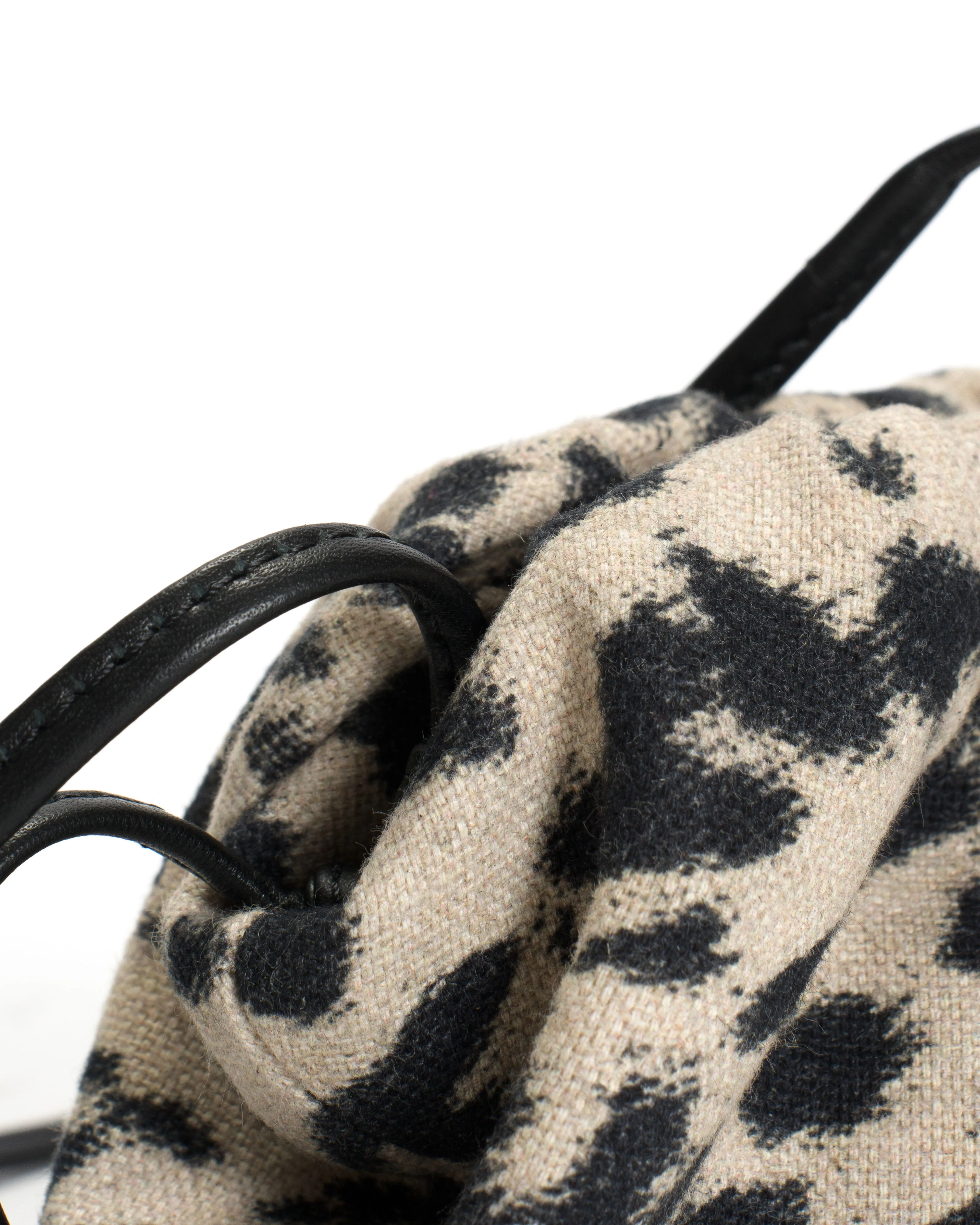 Enuice petite purse Natural cotton-linen Leopard sold by Anonymous Copenhagen product image thumbnail 4