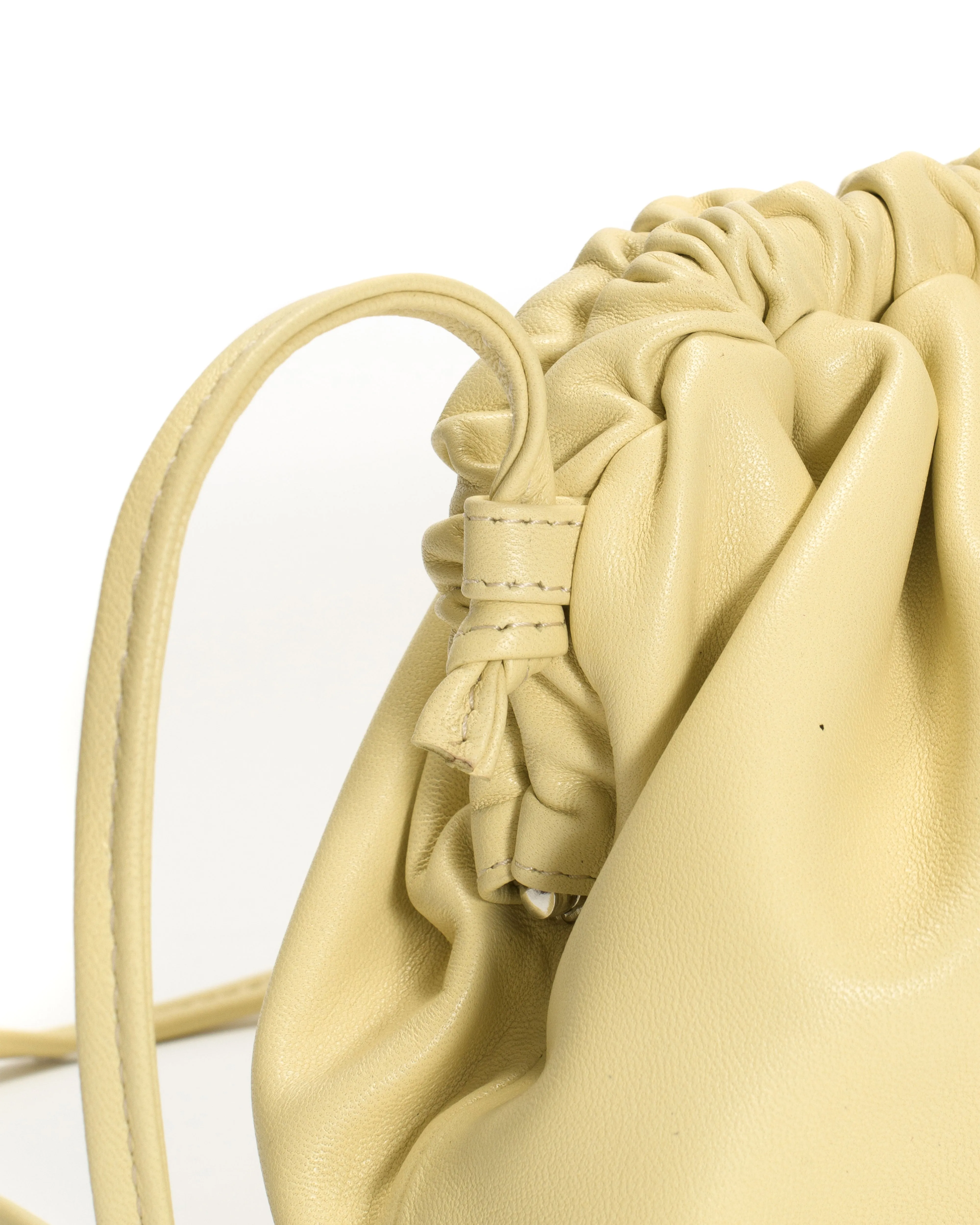 Hally petite cloud bag Silky lamb Pineapple ice sold by Anonymous Copenhagen product image thumbnail 3