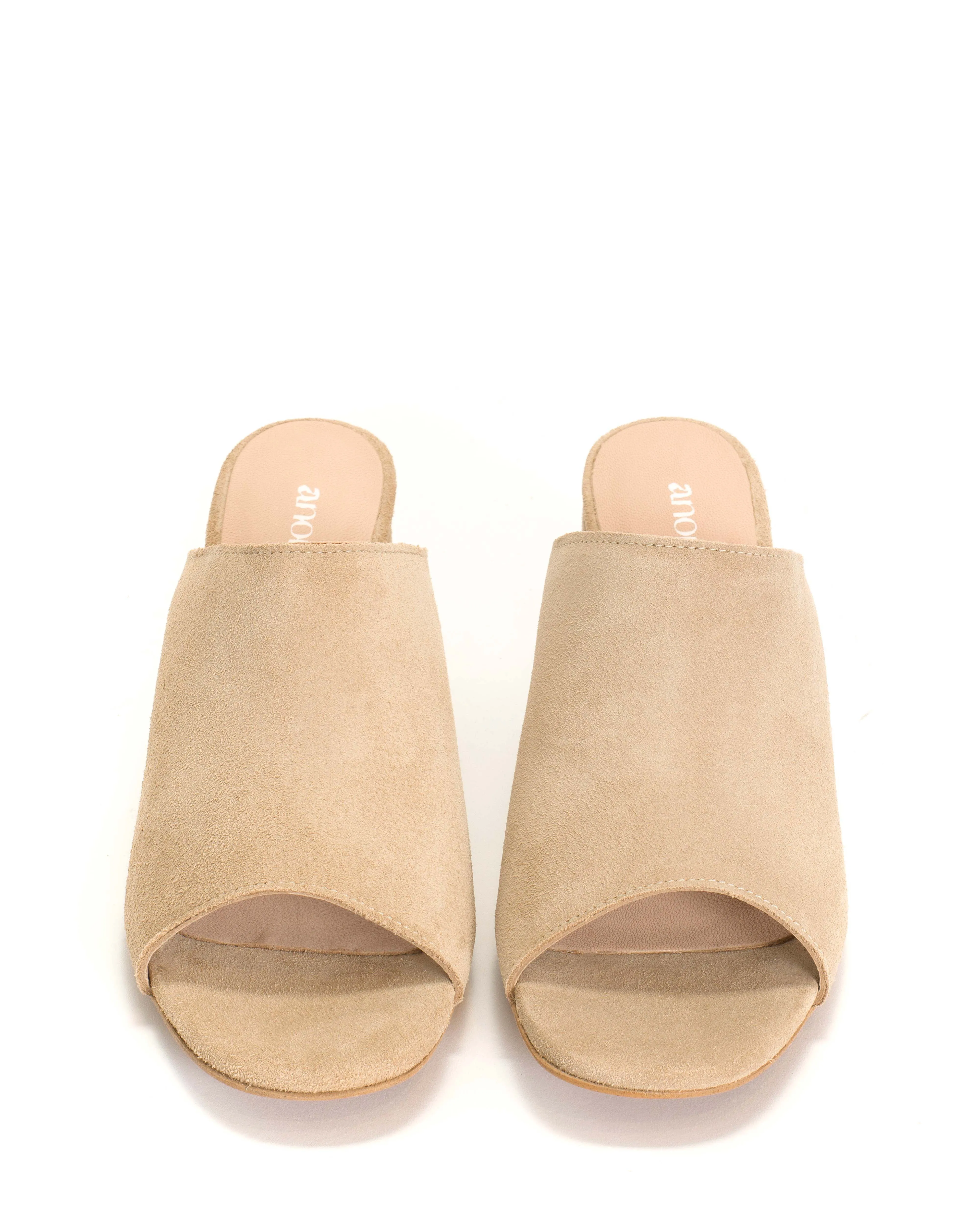 Horizon 55 Calf Suede Vanilla cream sold by Anonymous Copenhagen product image thumbnail 3