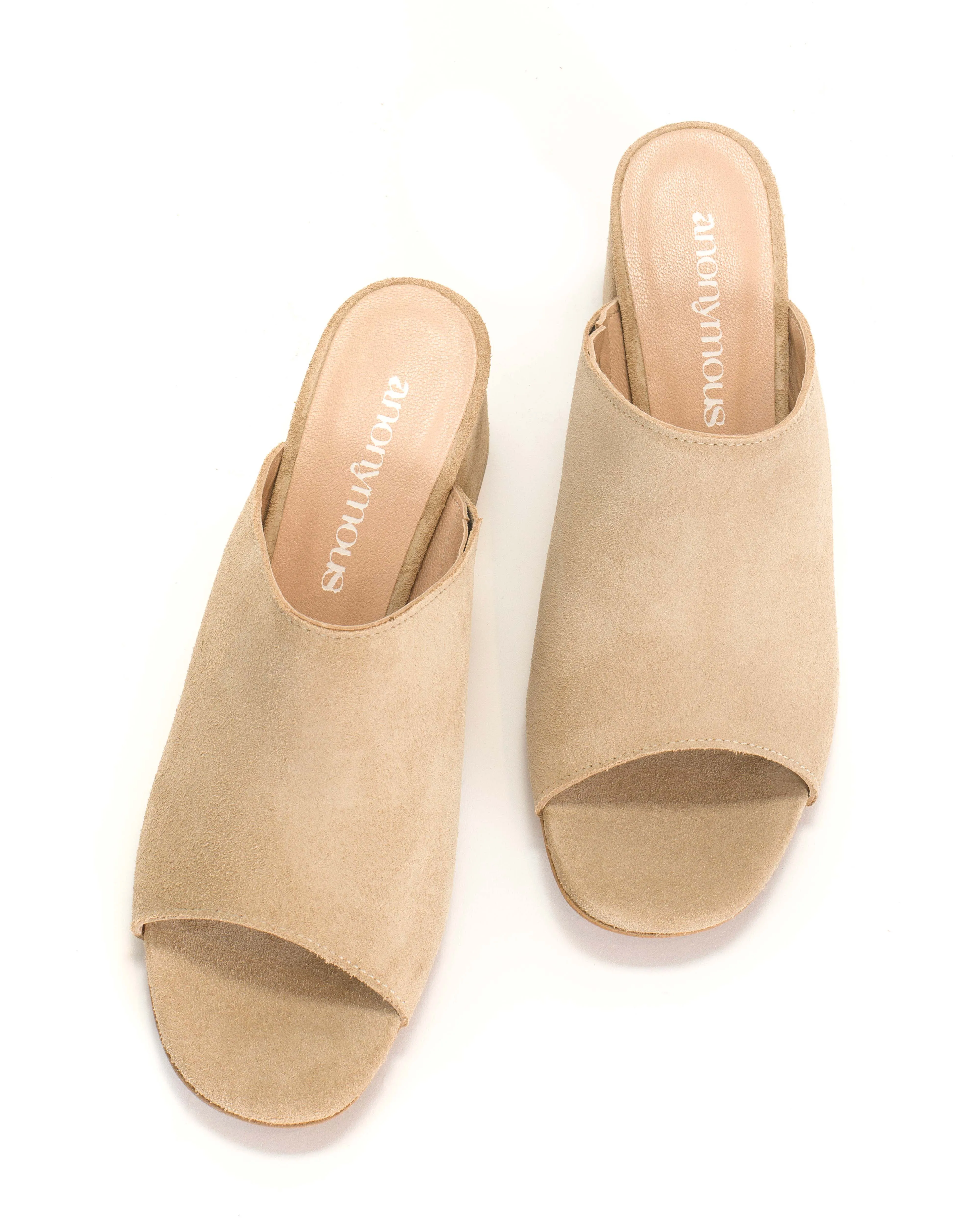 Horizon 55 Calf Suede Vanilla cream sold by Anonymous Copenhagen product image thumbnail 4