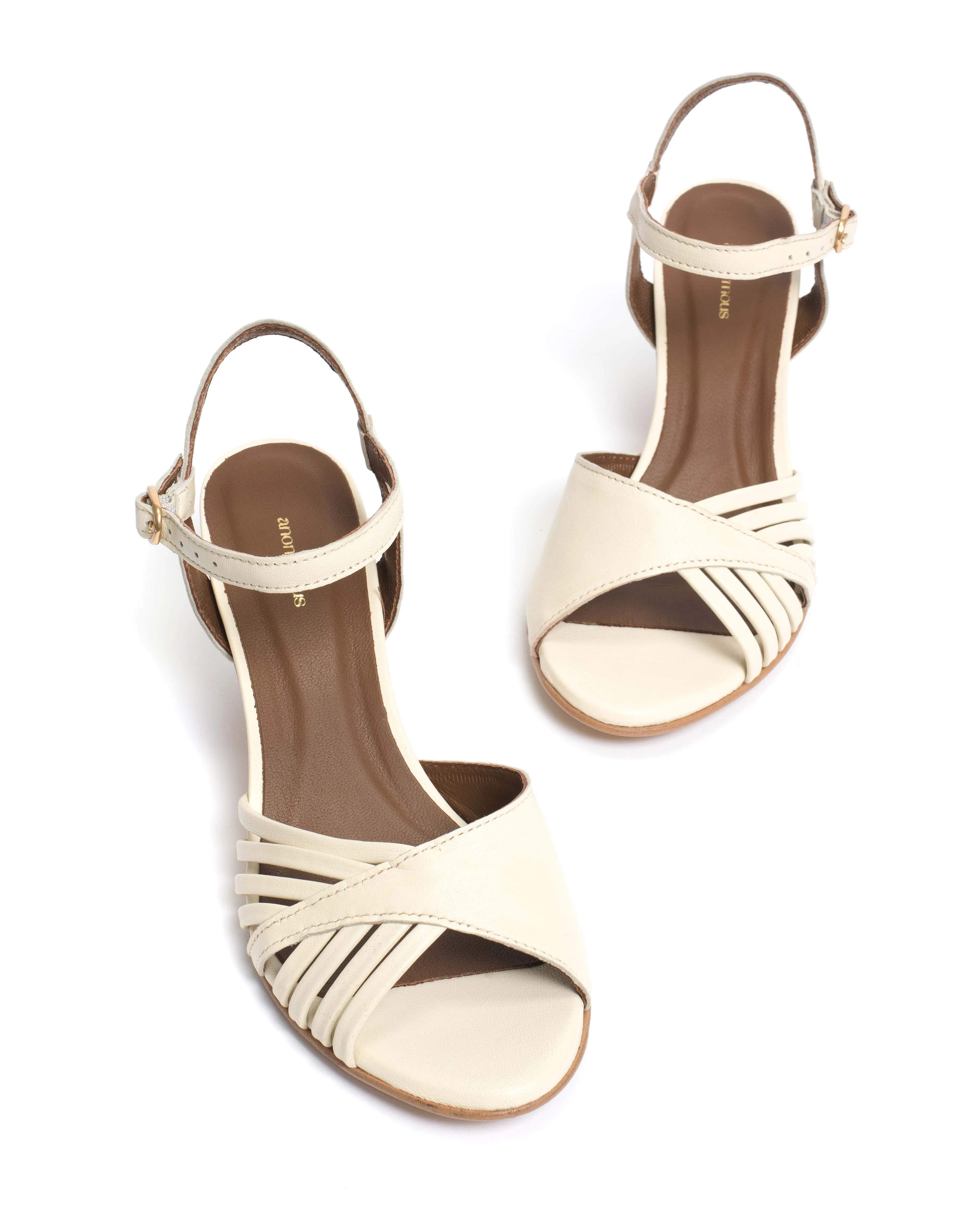 Hermine Shiny lamb White sand sold by Anonymous Copenhagen product image thumbnail 5