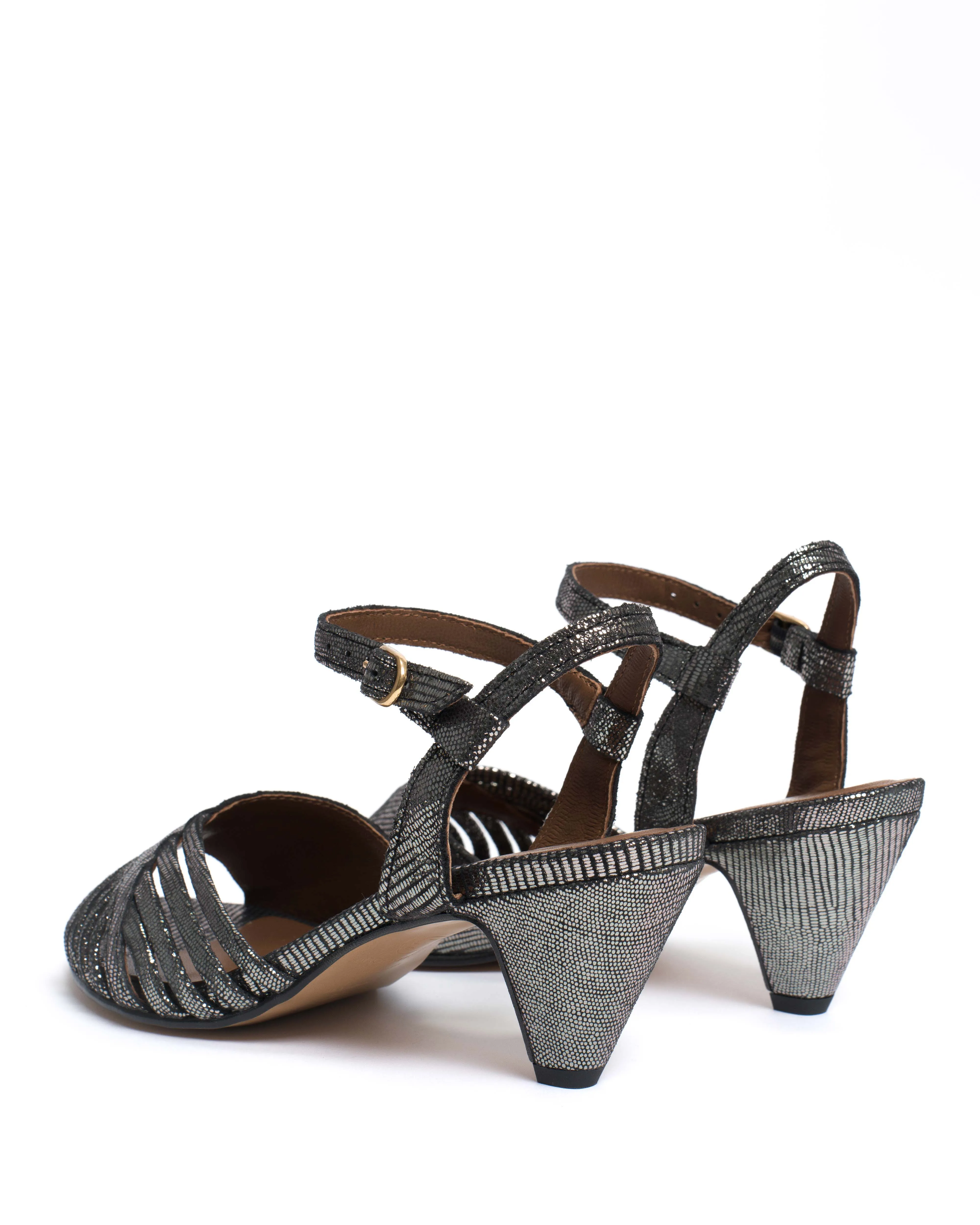 Hermine Lizard metallic goat Platinum sold by Anonymous Copenhagen product image thumbnail 4