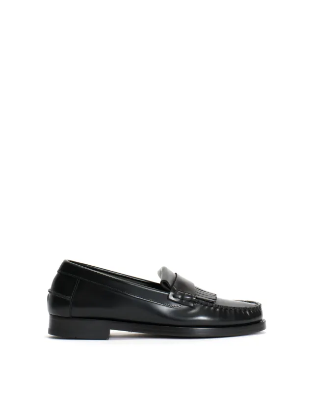 Dico Moccasin Loafer With Fringes Polido Black sold by Anonymous Copenhagen