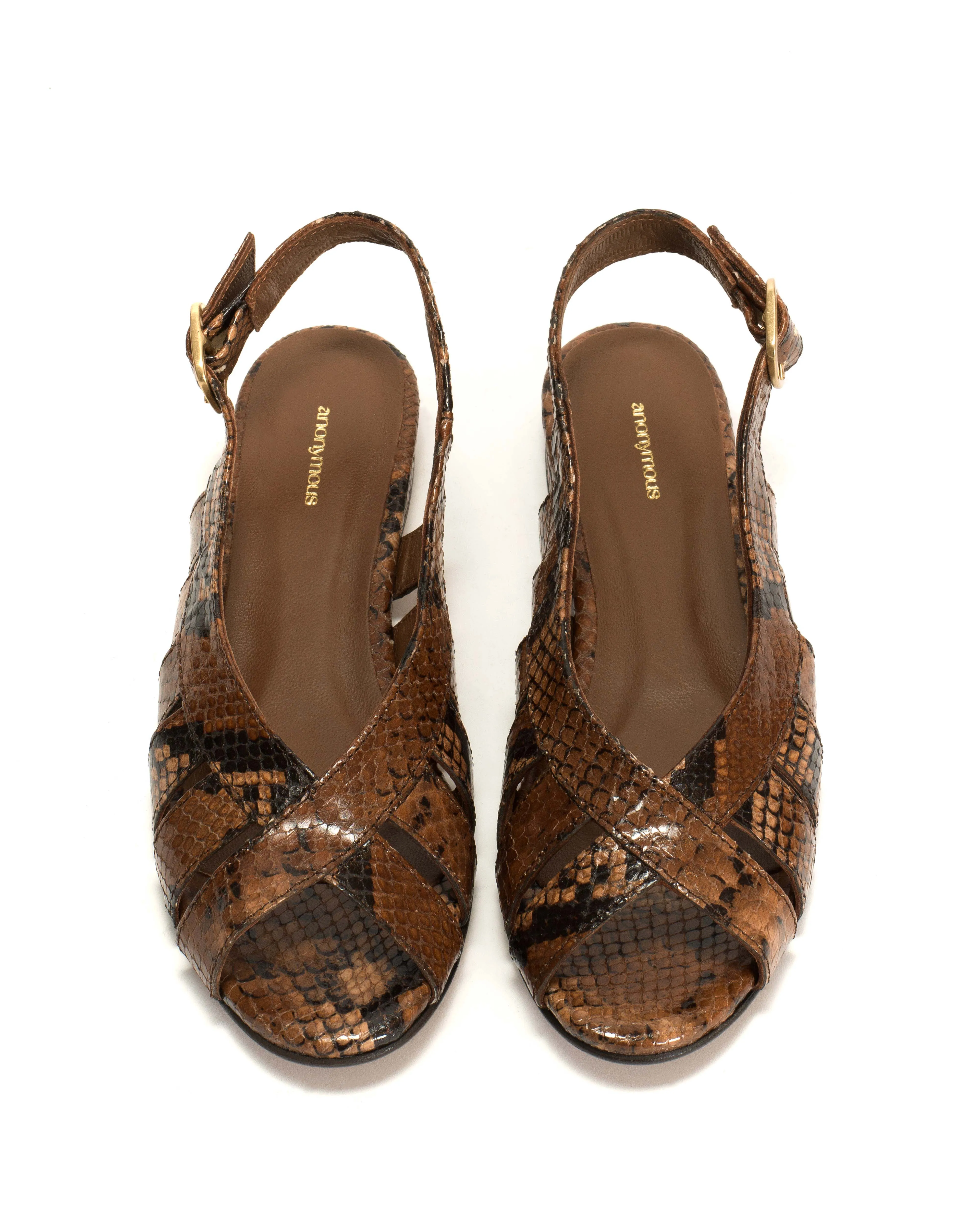 Sophie 20 Snake calf Hazelnut sold by Anonymous Copenhagen product image thumbnail 3