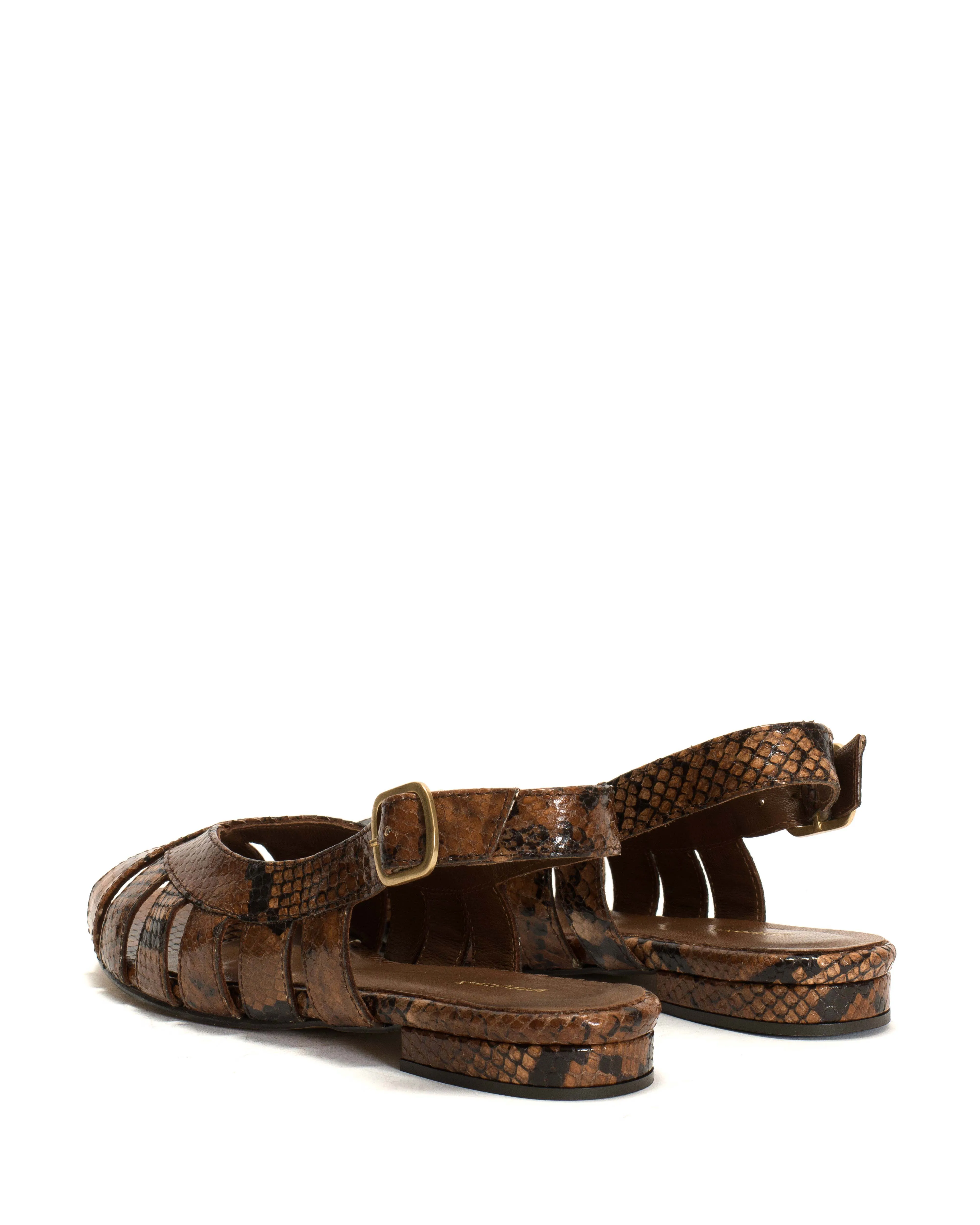 Sophie 20 Snake calf Hazelnut sold by Anonymous Copenhagen product image thumbnail 4