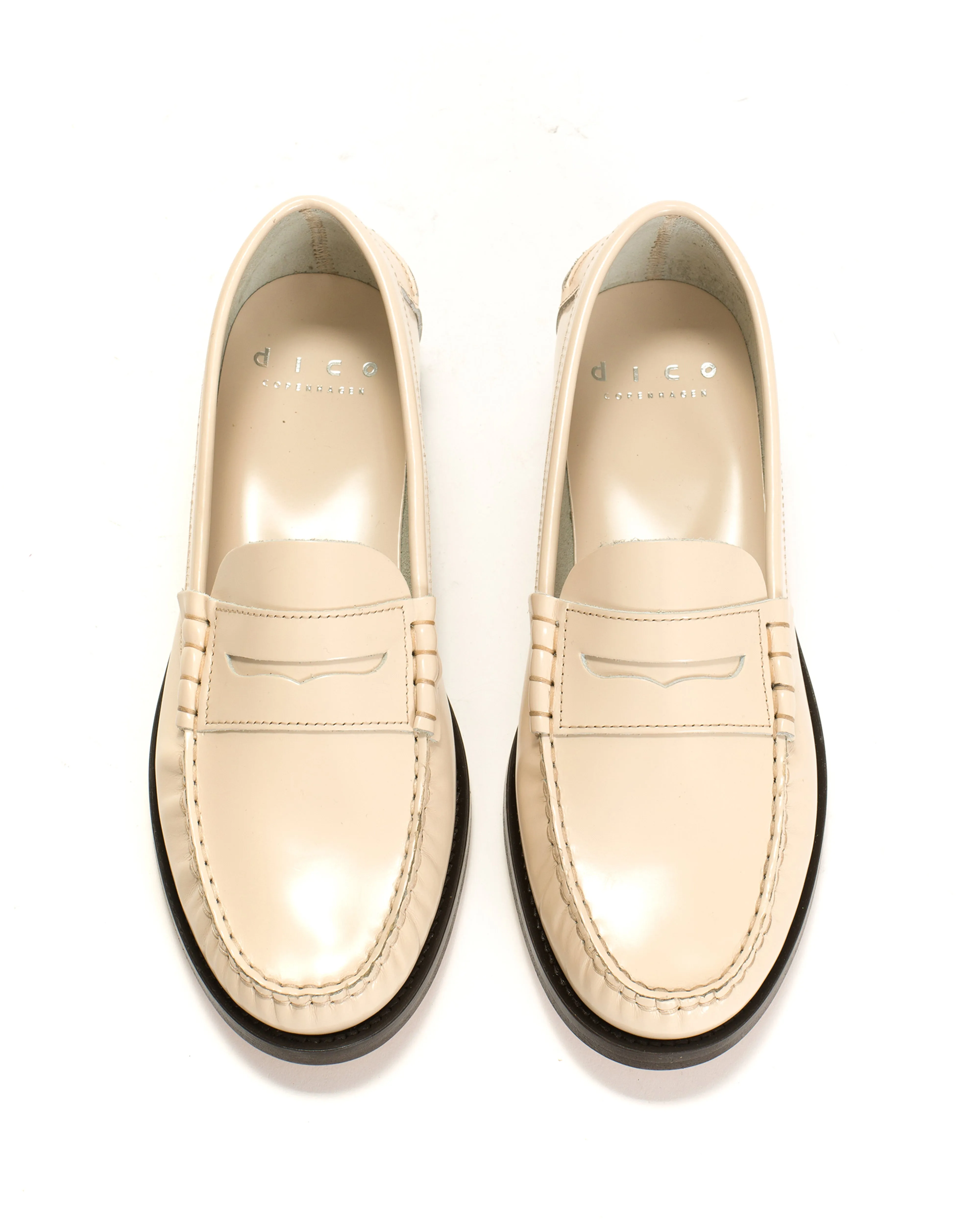 Dico Loafer penny Polido Bone white sold by Anonymous Copenhagen product image thumbnail 3