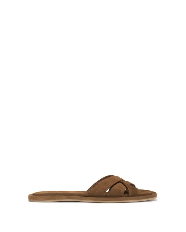 Megh 10 covered Calf suede Cinnamon sold by Anonymous Copenhagen