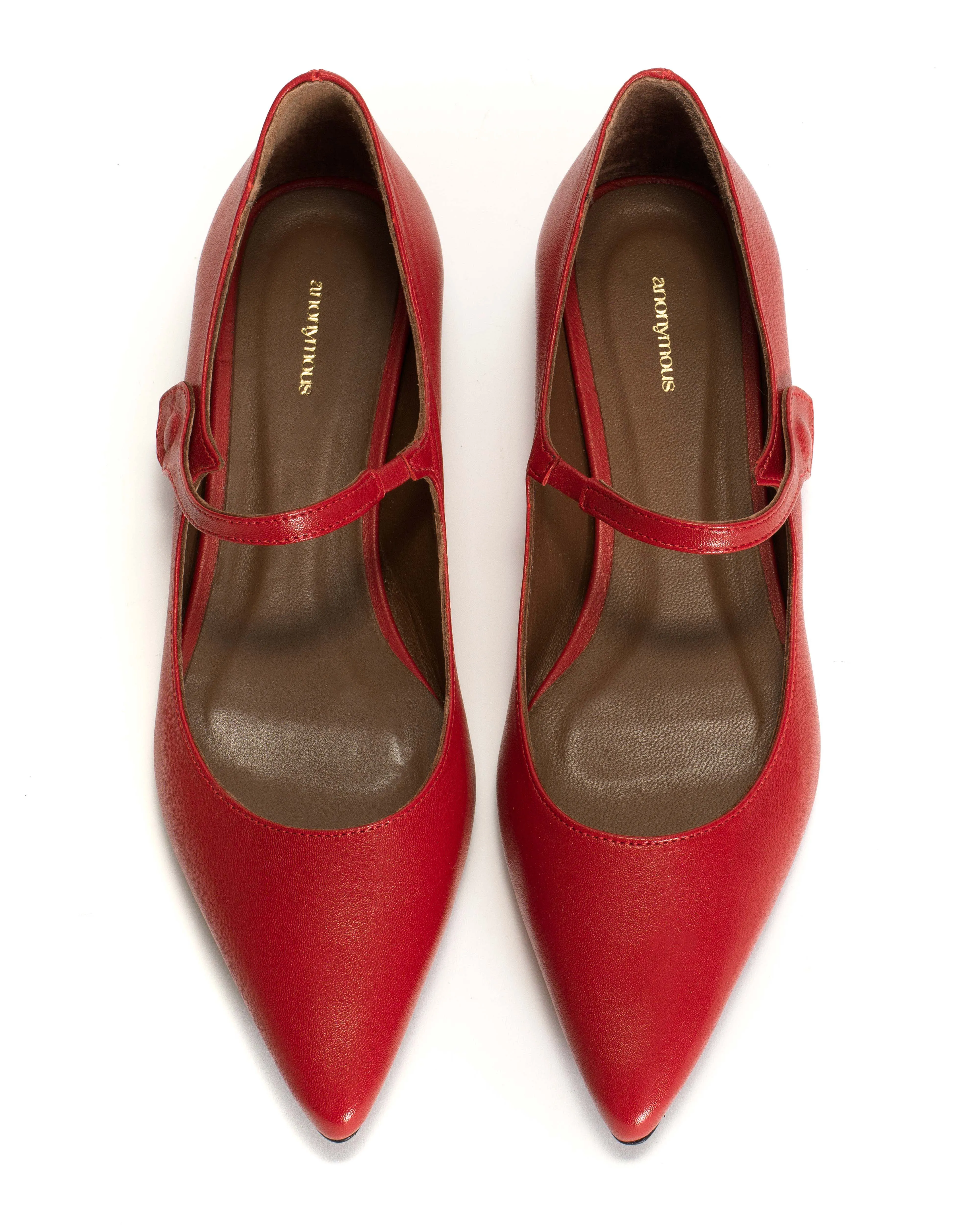 Fifi Shiny lamb Ruby red sold by Anonymous Copenhagen product image thumbnail 3