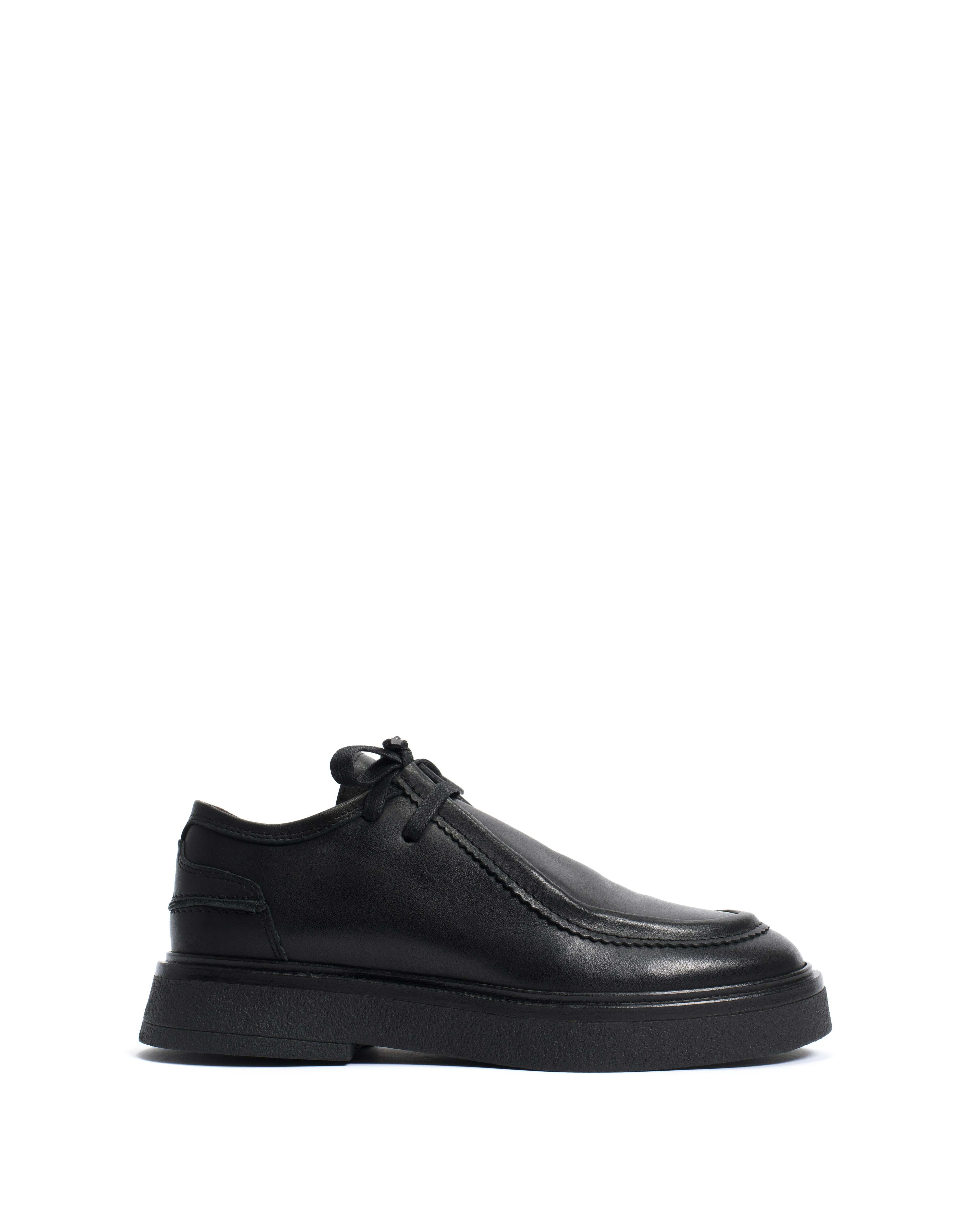 Chez flats Soft calf Black & Black sold by Anonymous Copenhagen