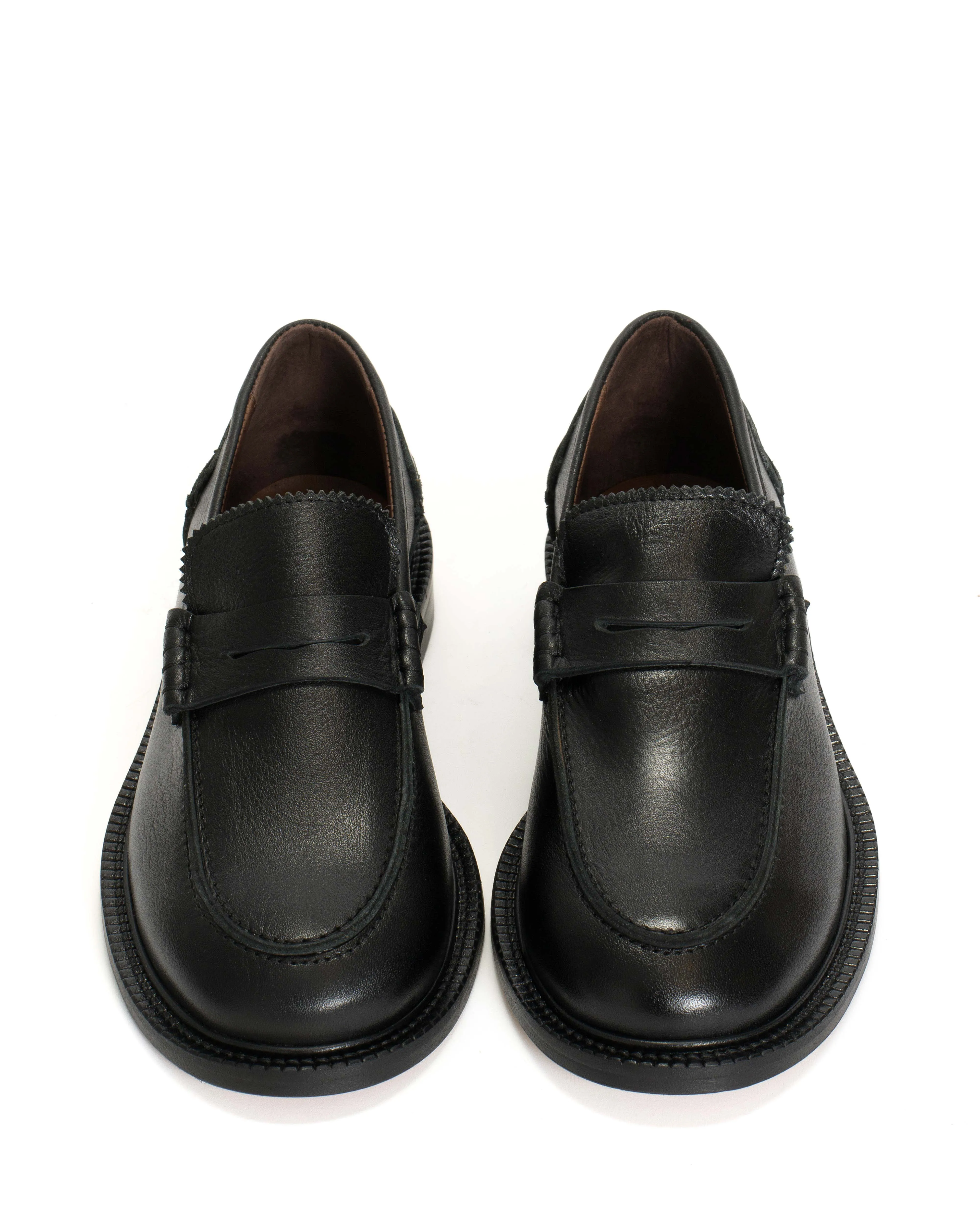 Jeanett Glossy grained vegetable tanned calf Black sold by Anonymous Copenhagen product image thumbnail 3