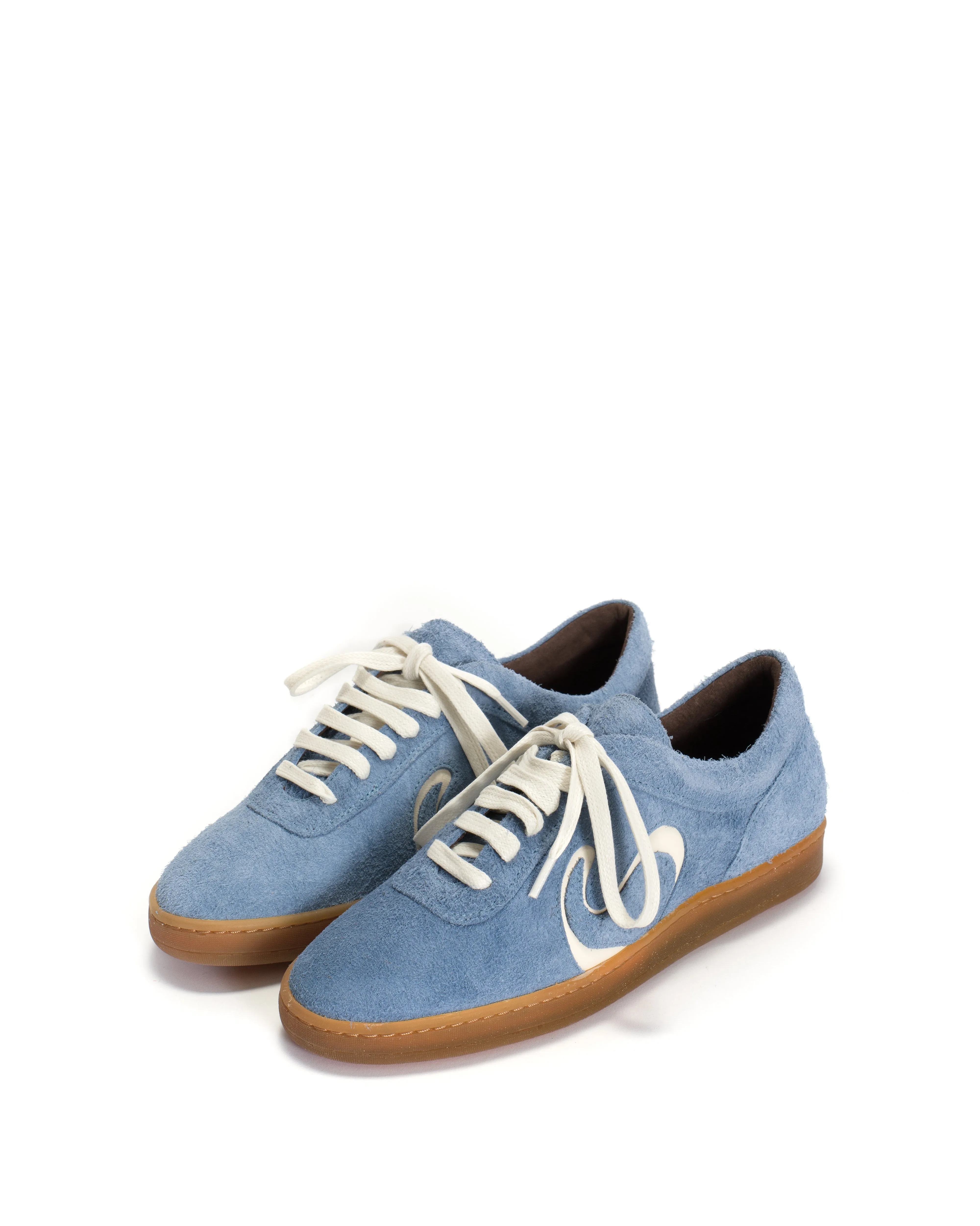 Blaire Plushed calf suede Lichen blue sold by Anonymous Copenhagen product image thumbnail 2