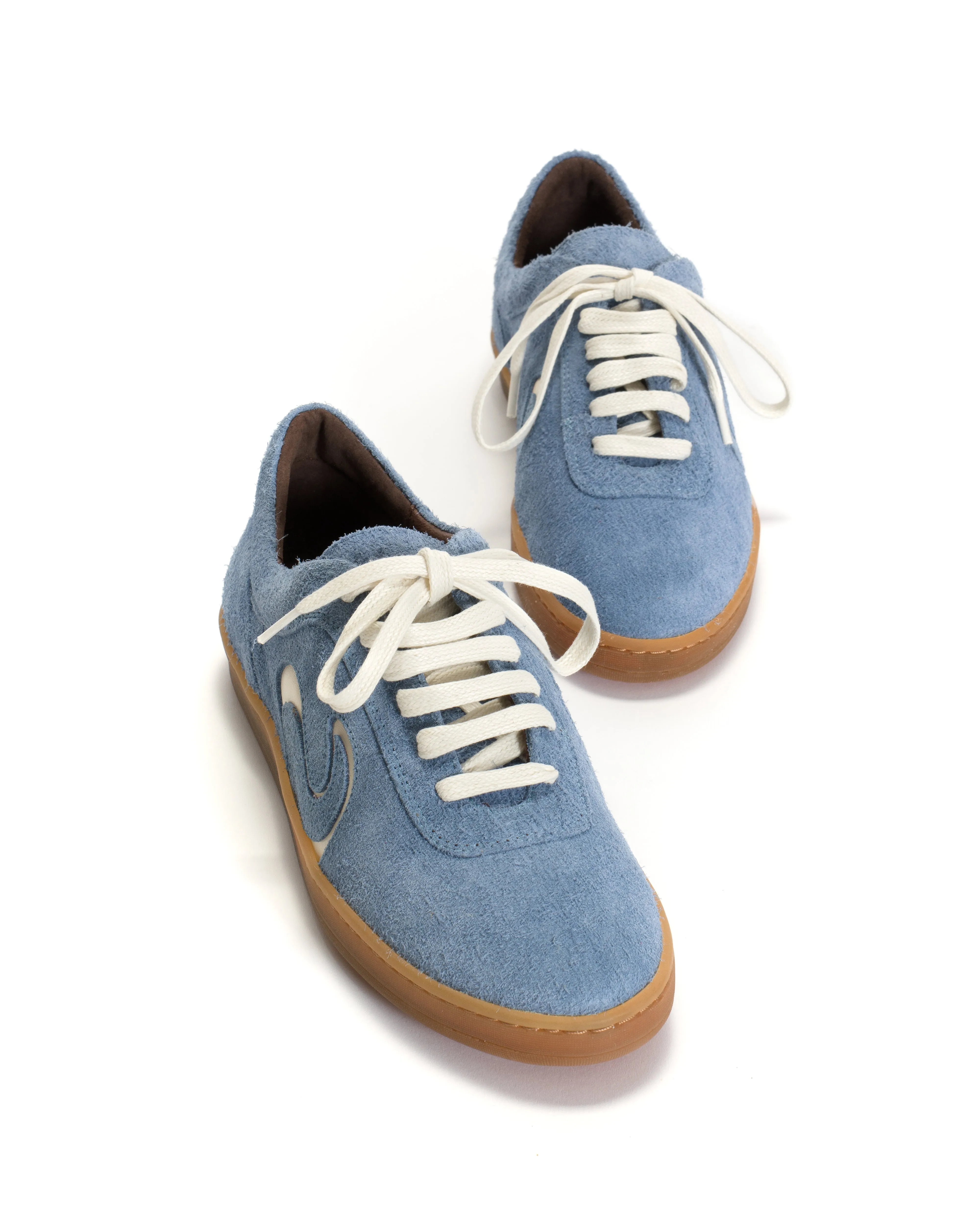 Blaire Plushed calf suede Lichen blue sold by Anonymous Copenhagen product image thumbnail 5