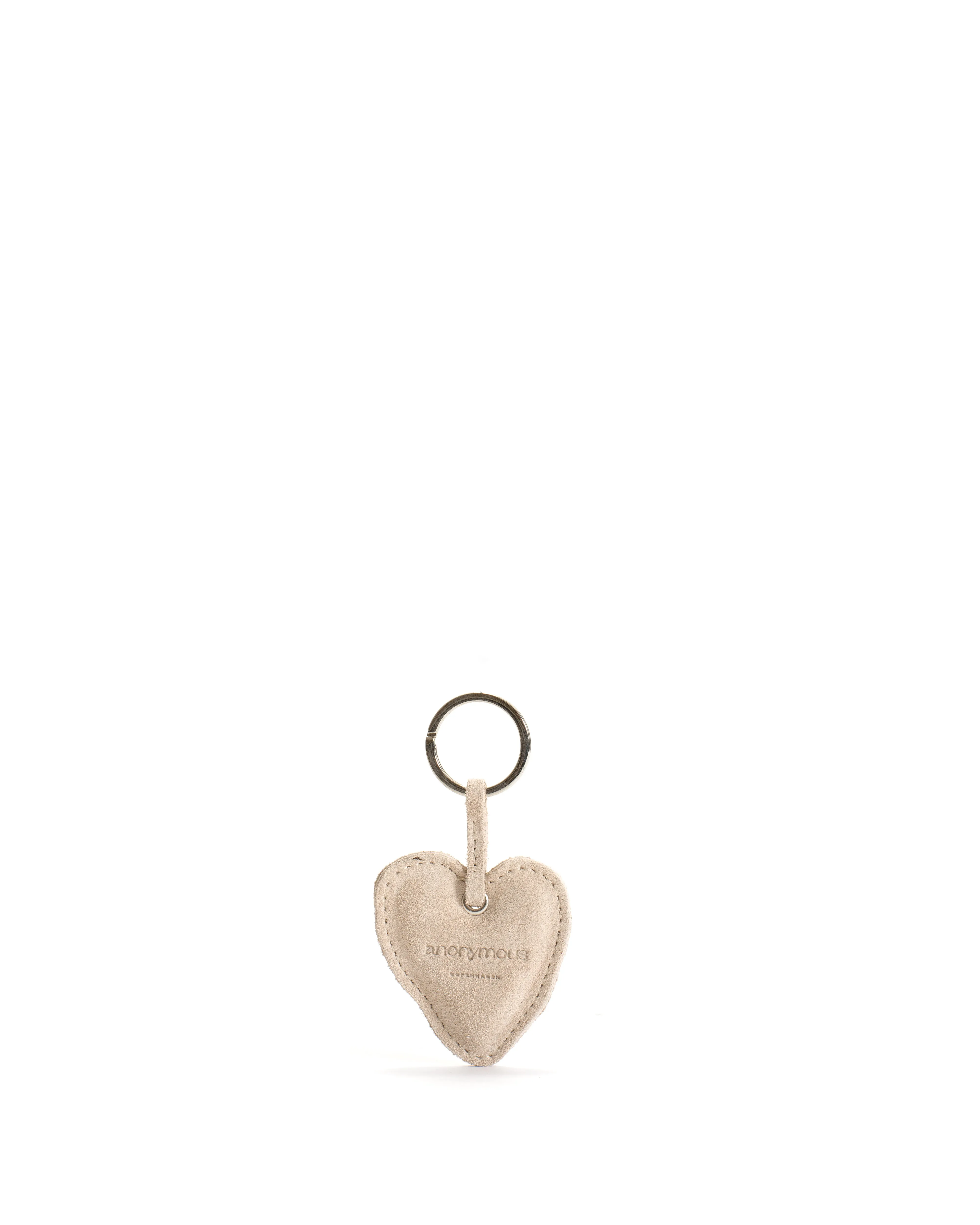 Keyring Calf suede Vanilla cream sold by Anonymous Copenhagen