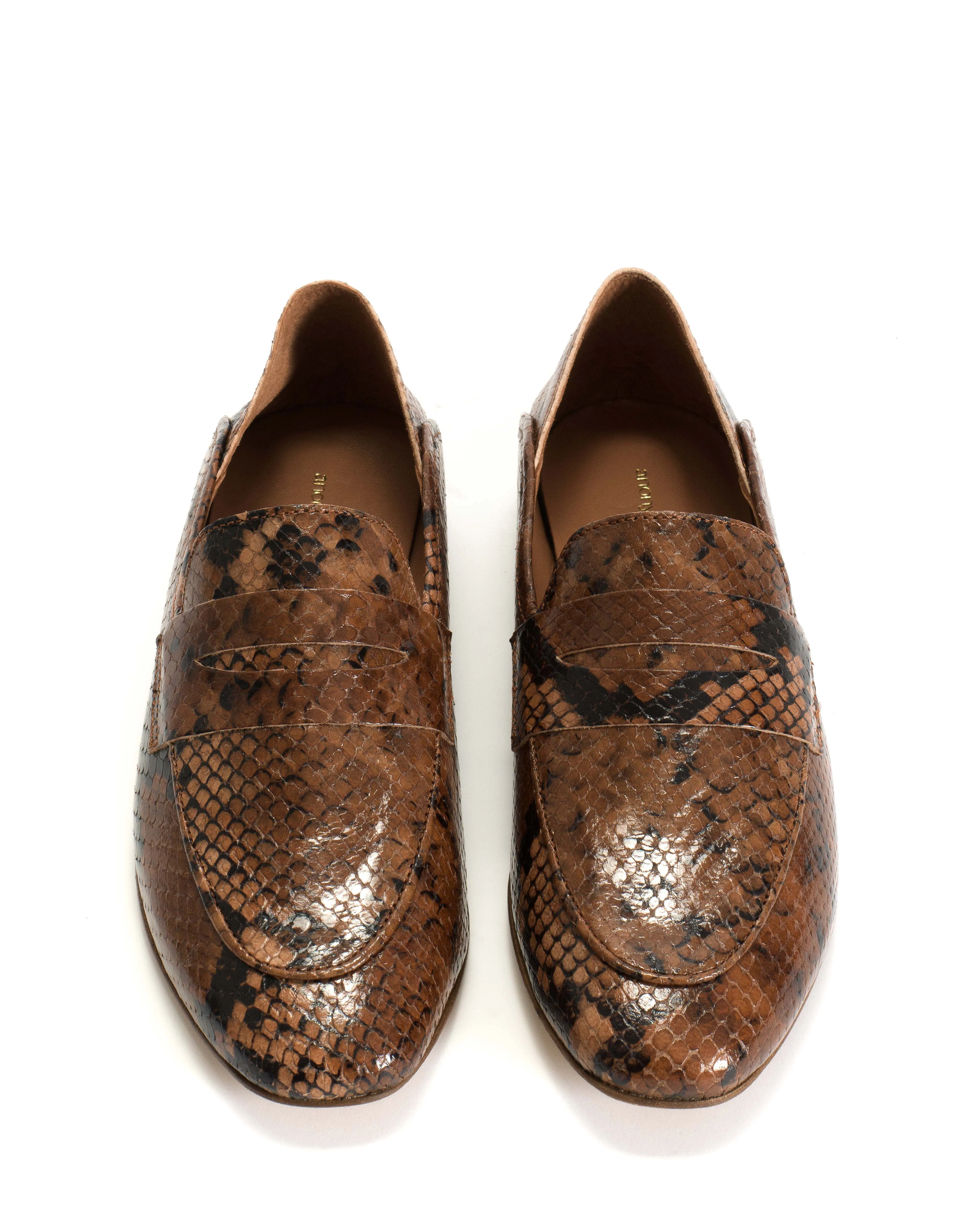 Lindsay Snake calf Hazelnut sold by Anonymous Copenhagen product image thumbnail 5