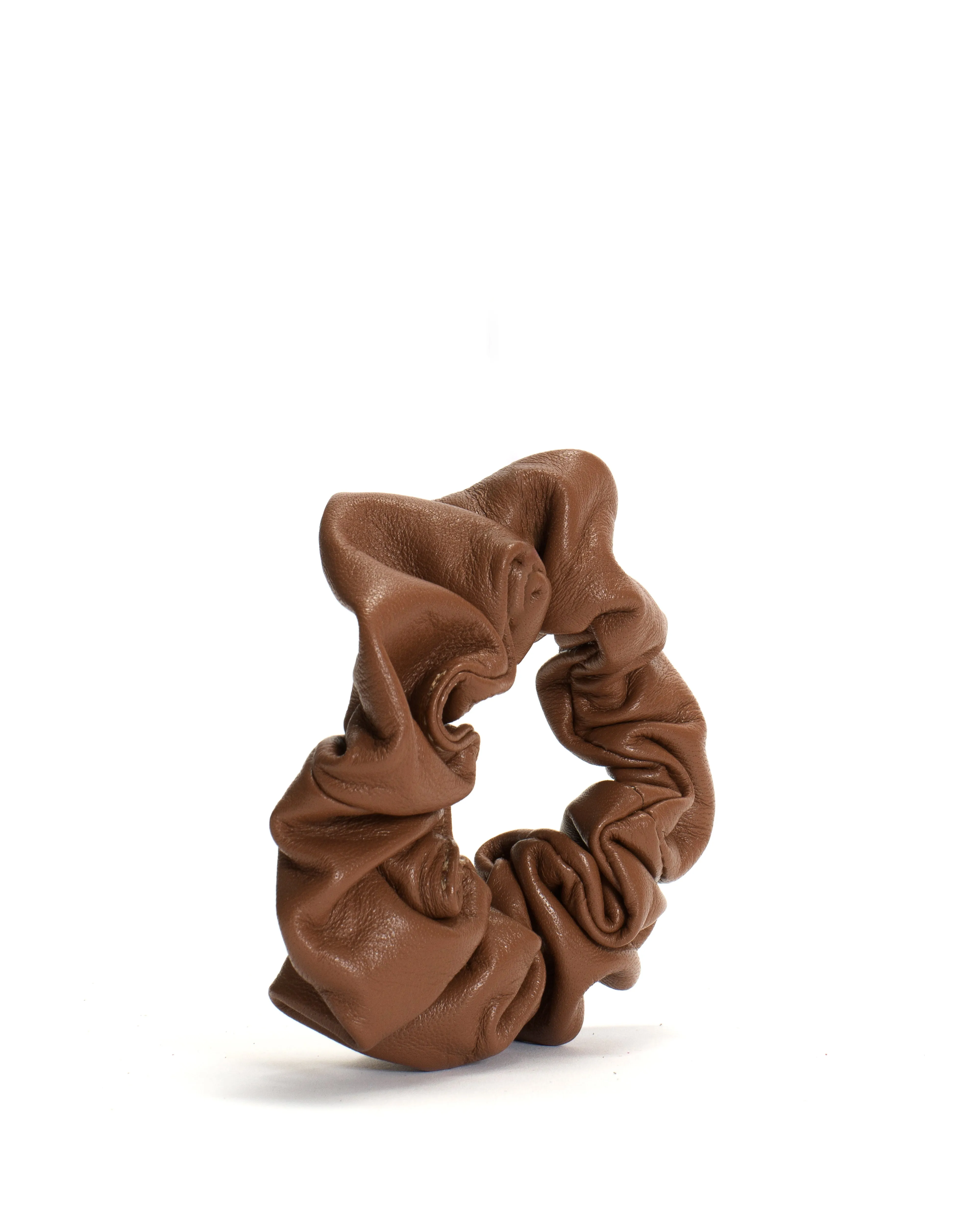 Sandie grand hair elastic Shiny lamb Hazelnut sold by Anonymous Copenhagen product image thumbnail 2