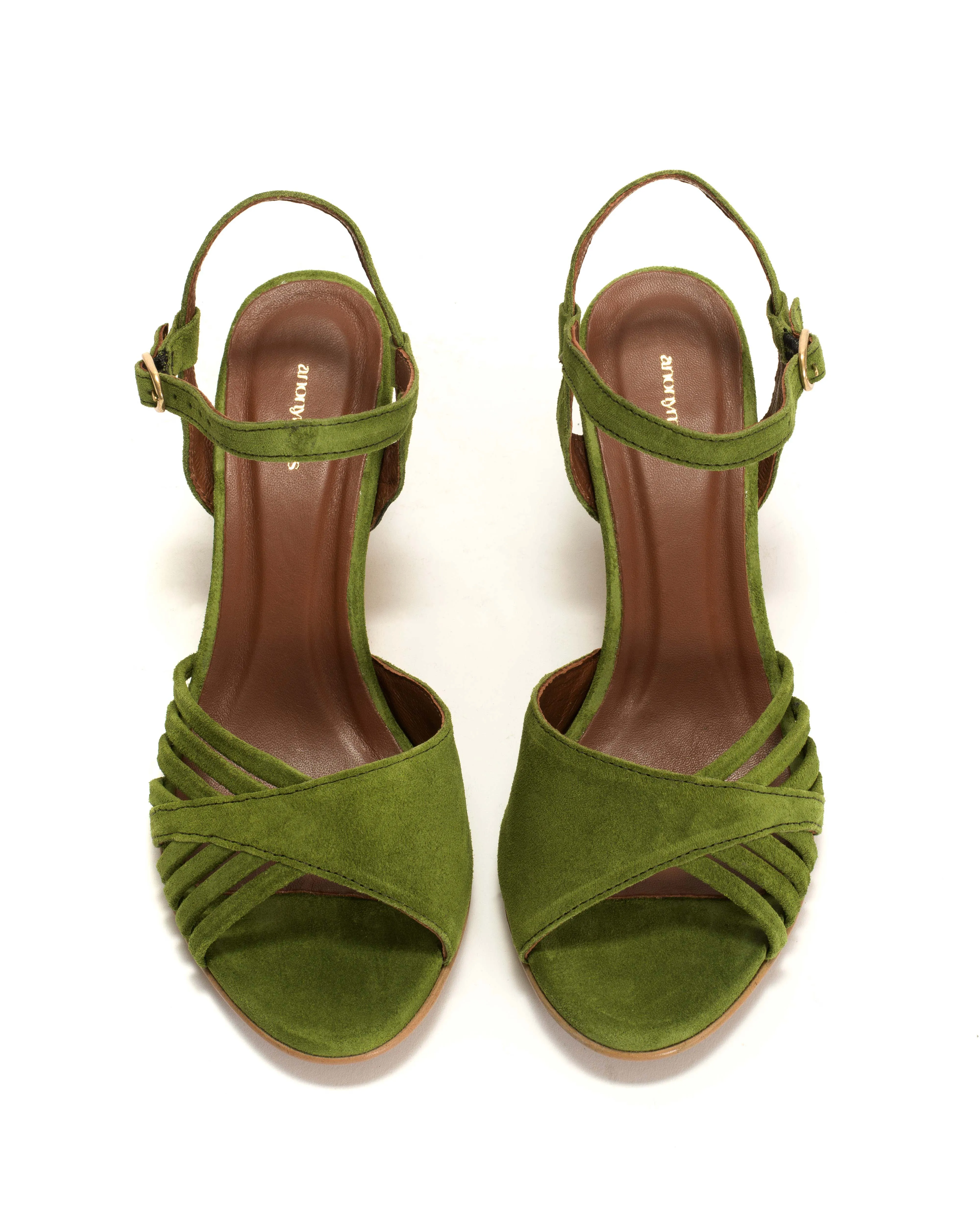 Hermine Calf suede Grass green sold by Anonymous Copenhagen product image thumbnail 3