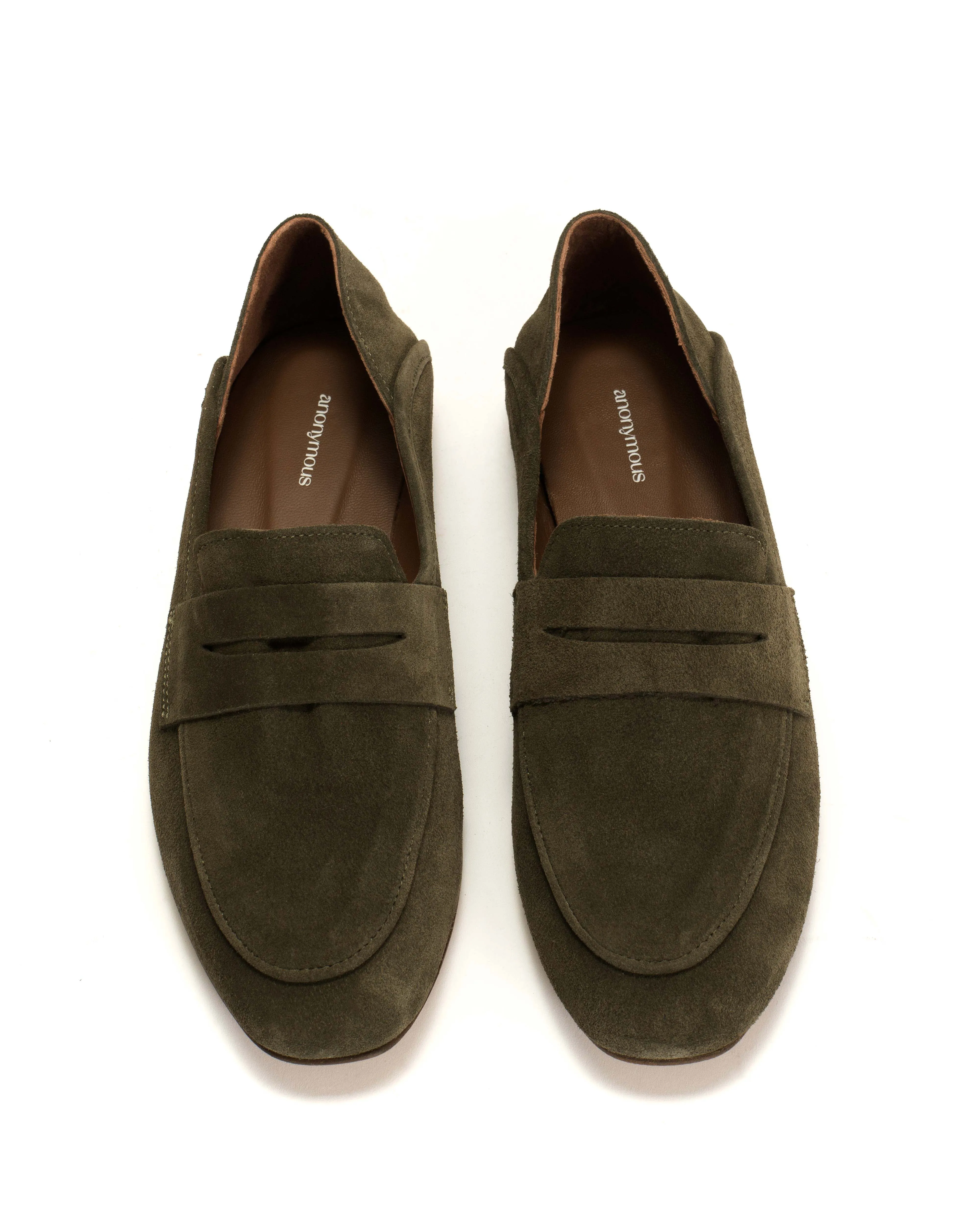Lindsay Calf suede Moss green sold by Anonymous Copenhagen product image thumbnail 3