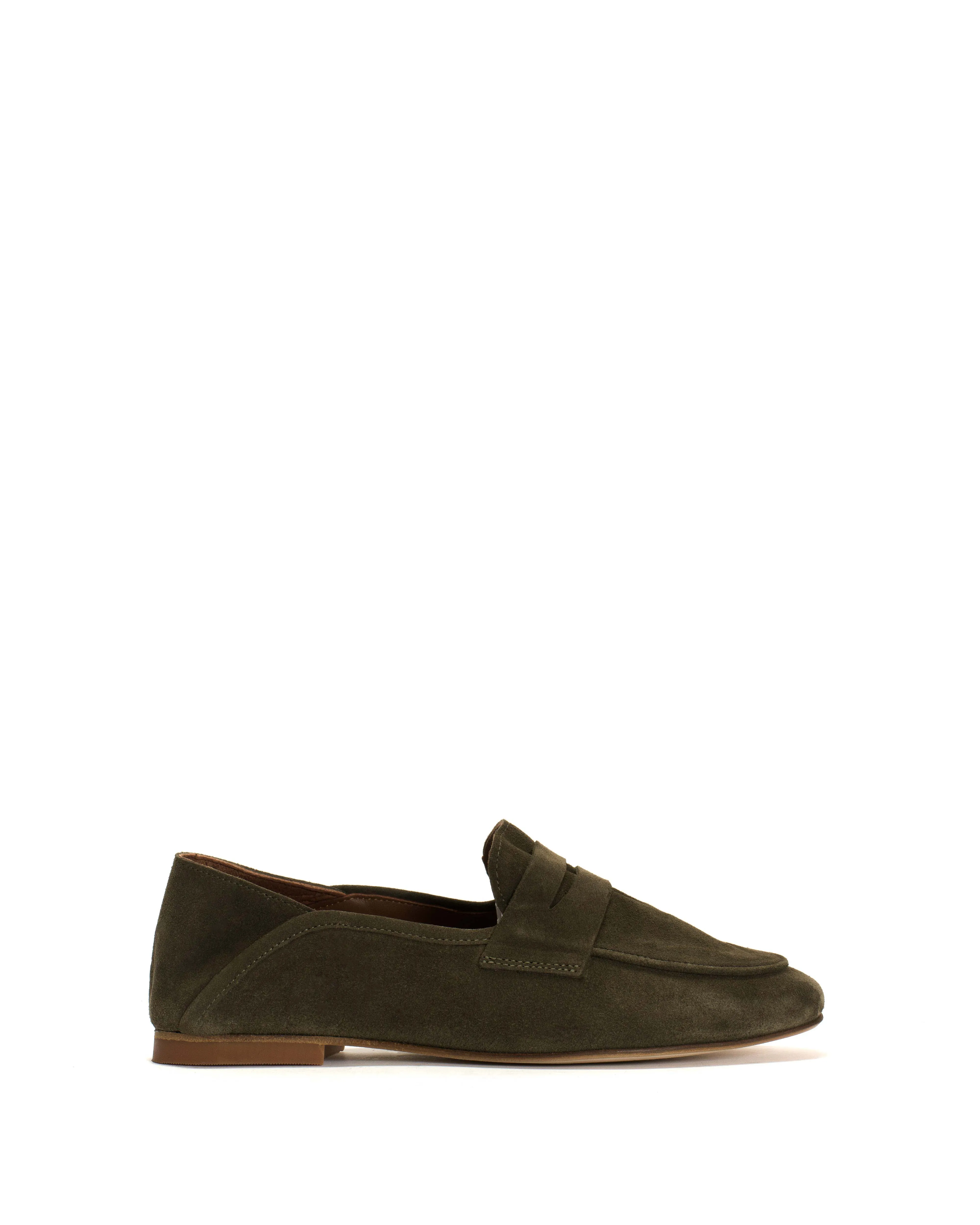 Lindsay Calf suede Moss green sold by Anonymous Copenhagen