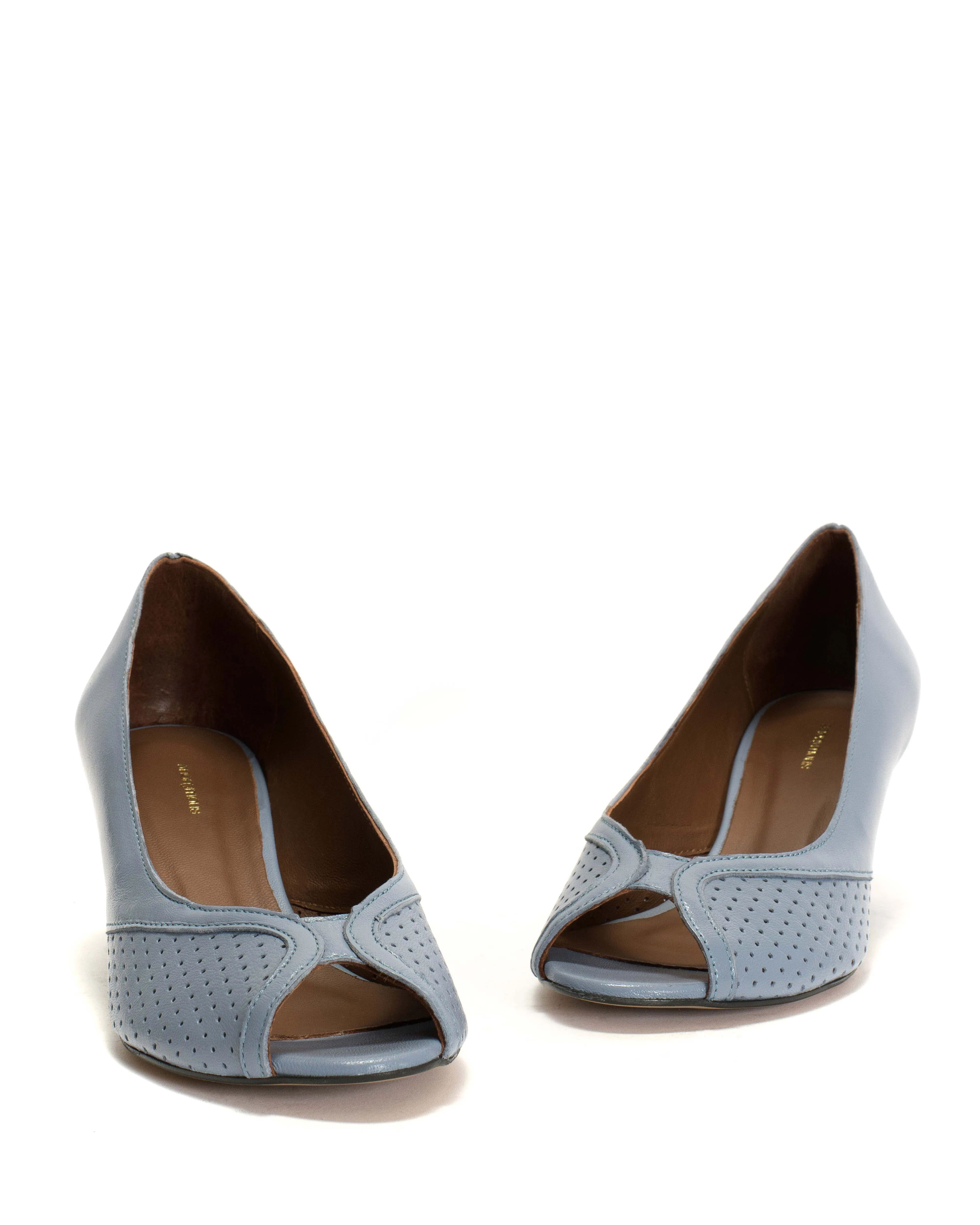 Tiffany triangle Shiny lamb Lichen blue sold by Anonymous Copenhagen product image thumbnail 5