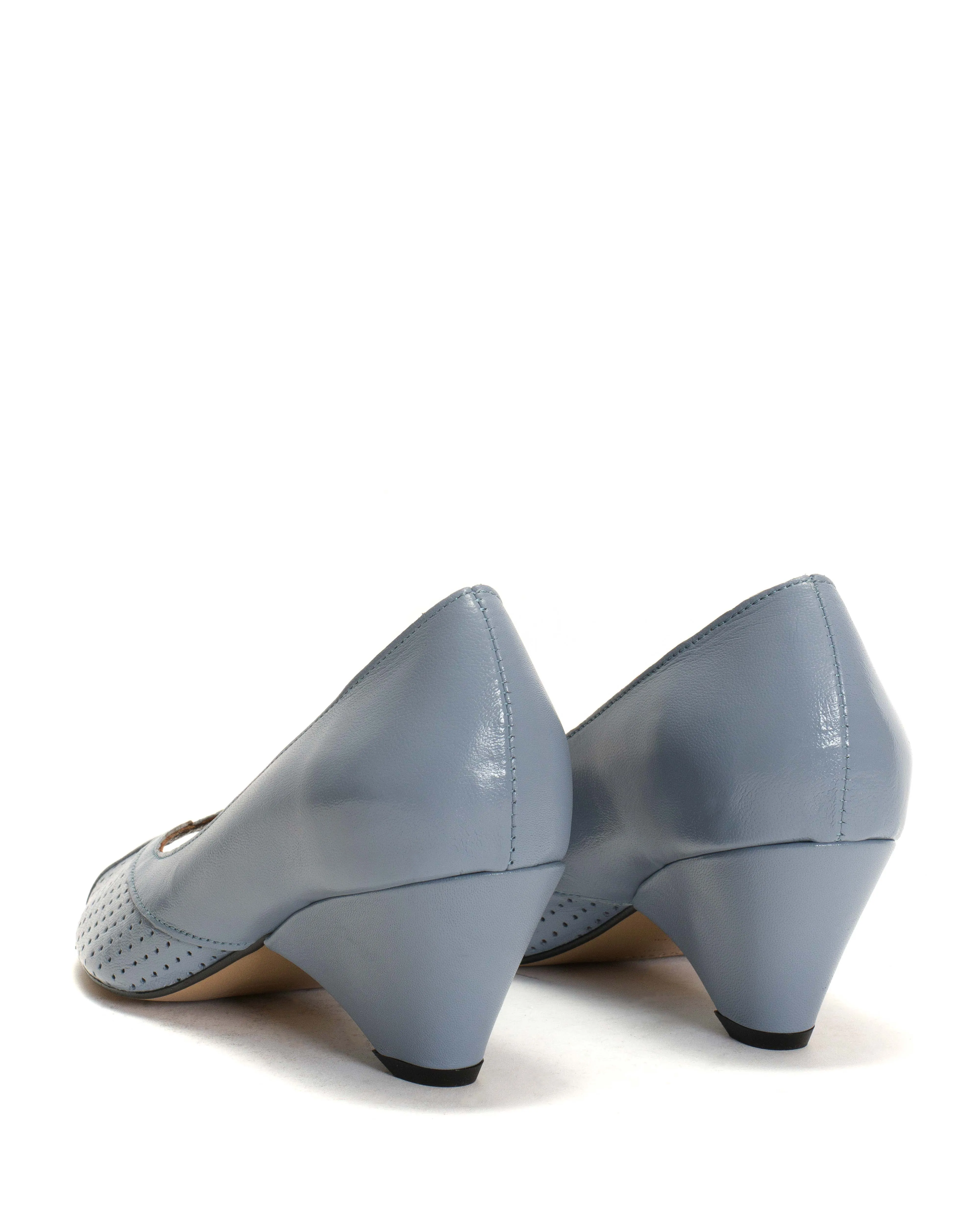 Tiffany triangle Shiny lamb Lichen blue sold by Anonymous Copenhagen product image thumbnail 4