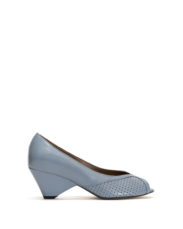 Tiffany triangle Shiny lamb Lichen blue sold by Anonymous Copenhagen