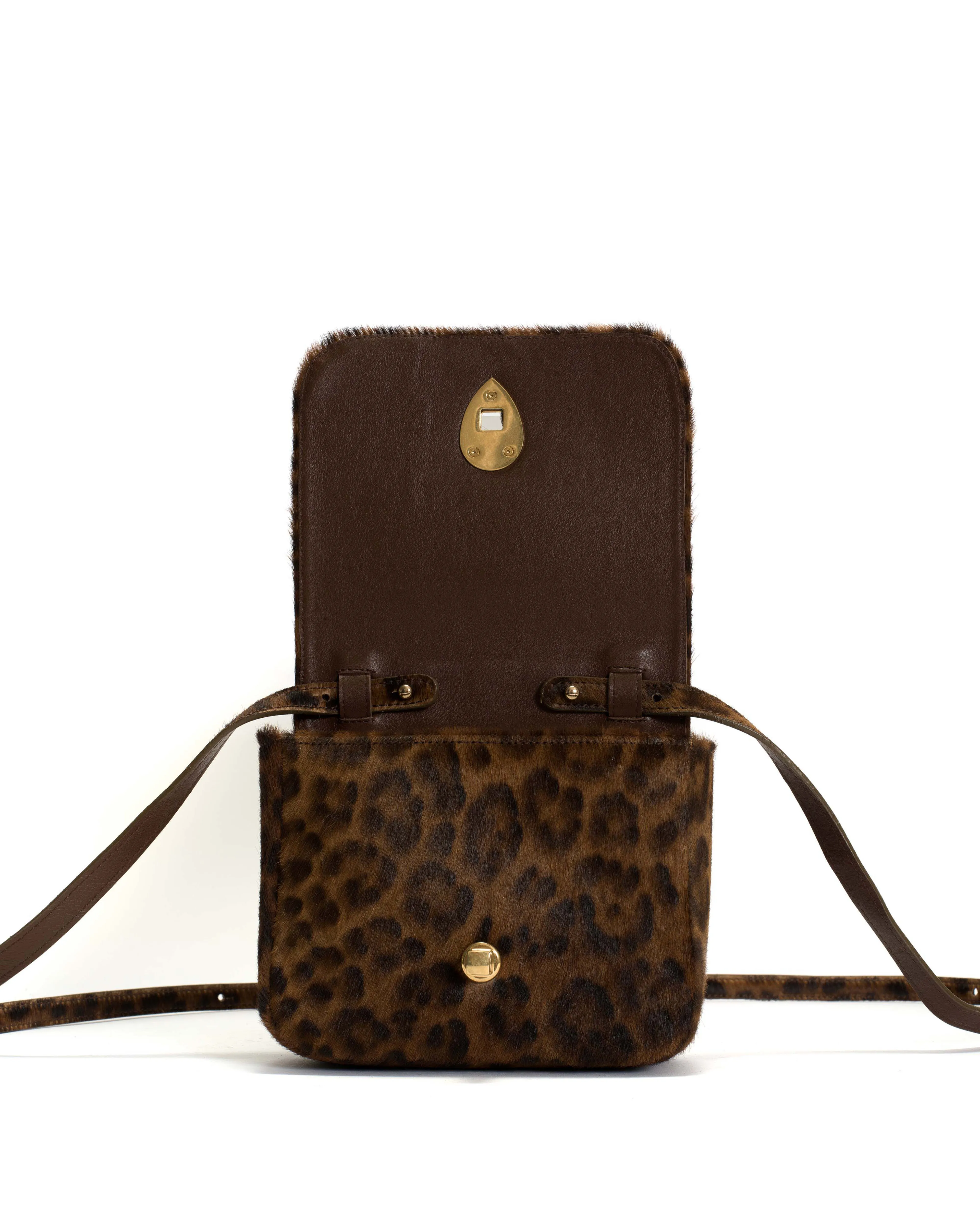 Nielle petite crossover bag Calf hair Leopard sold by Anonymous Copenhagen product image thumbnail 4